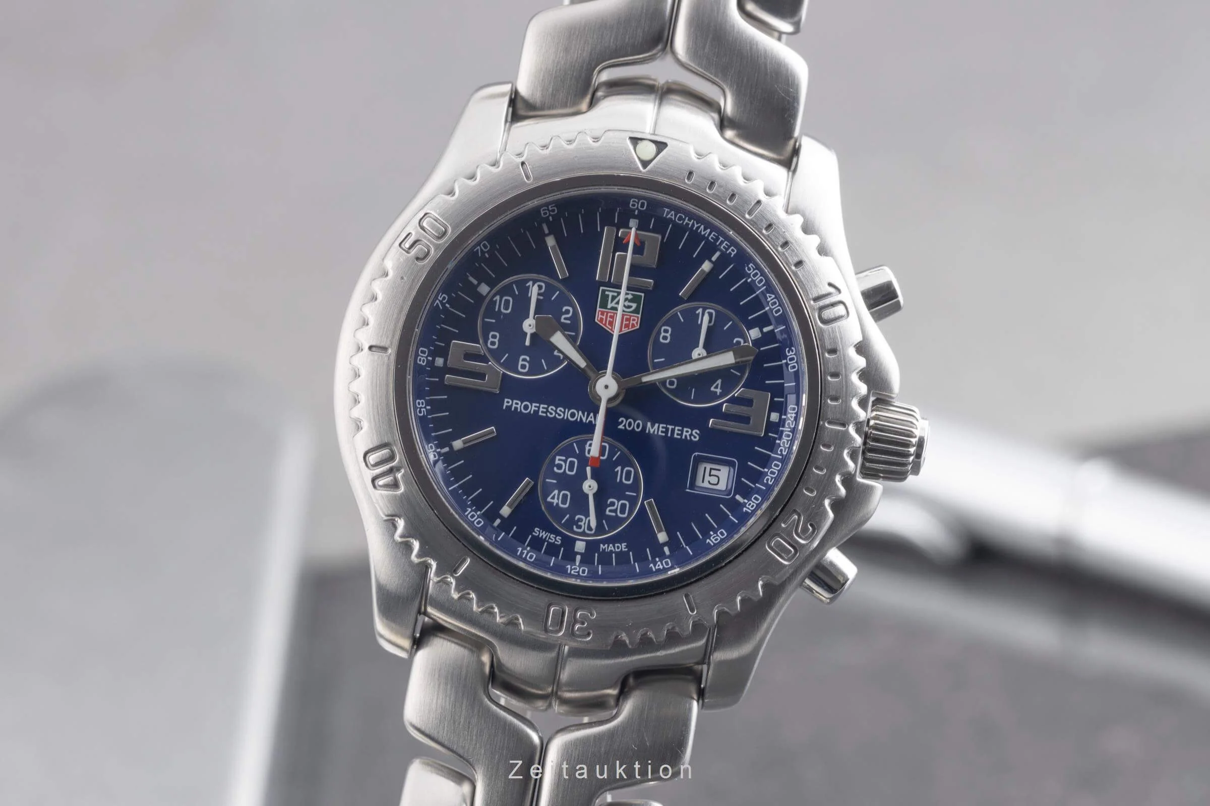 Tag Heuer Professional chronograph steel quartz men's watch CT1110  [2501450] - Image 2