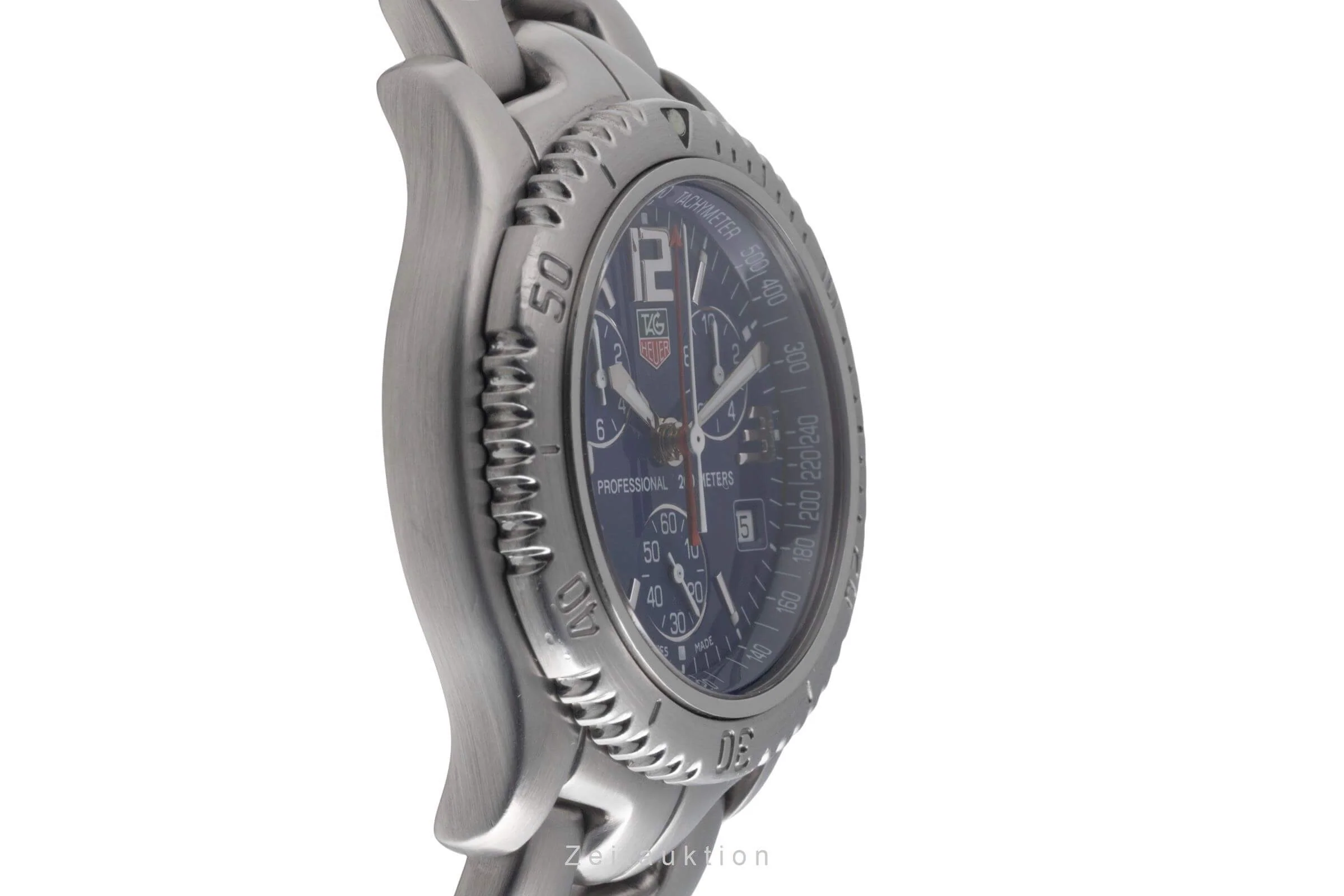 Tag Heuer Professional chronograph steel quartz men's watch CT1110  [2501450] - Image 8