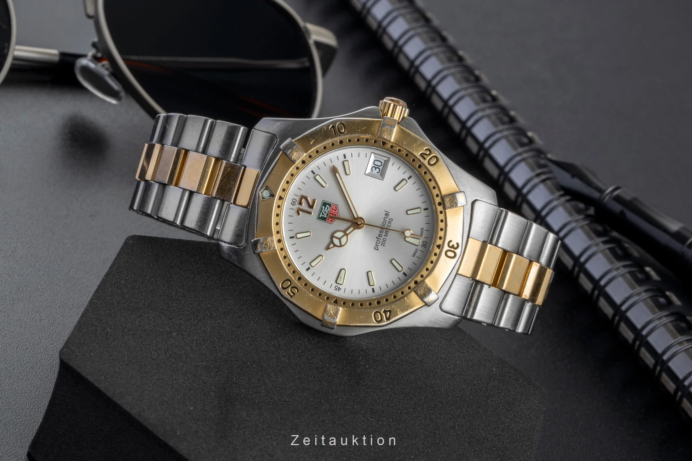 Tag Heuer Professional gilt / steel quartz men's watch WK1120-0  [2506859] - Image 3