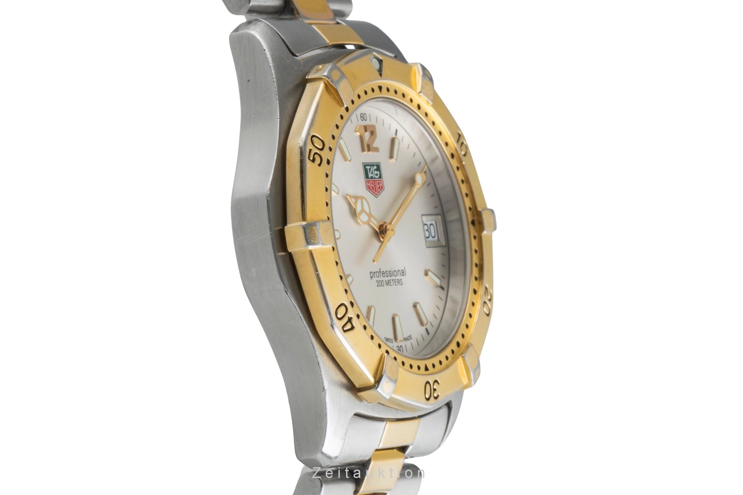 Tag Heuer Professional gilt / steel quartz men's watch WK1120-0  [2506859] - Image 8