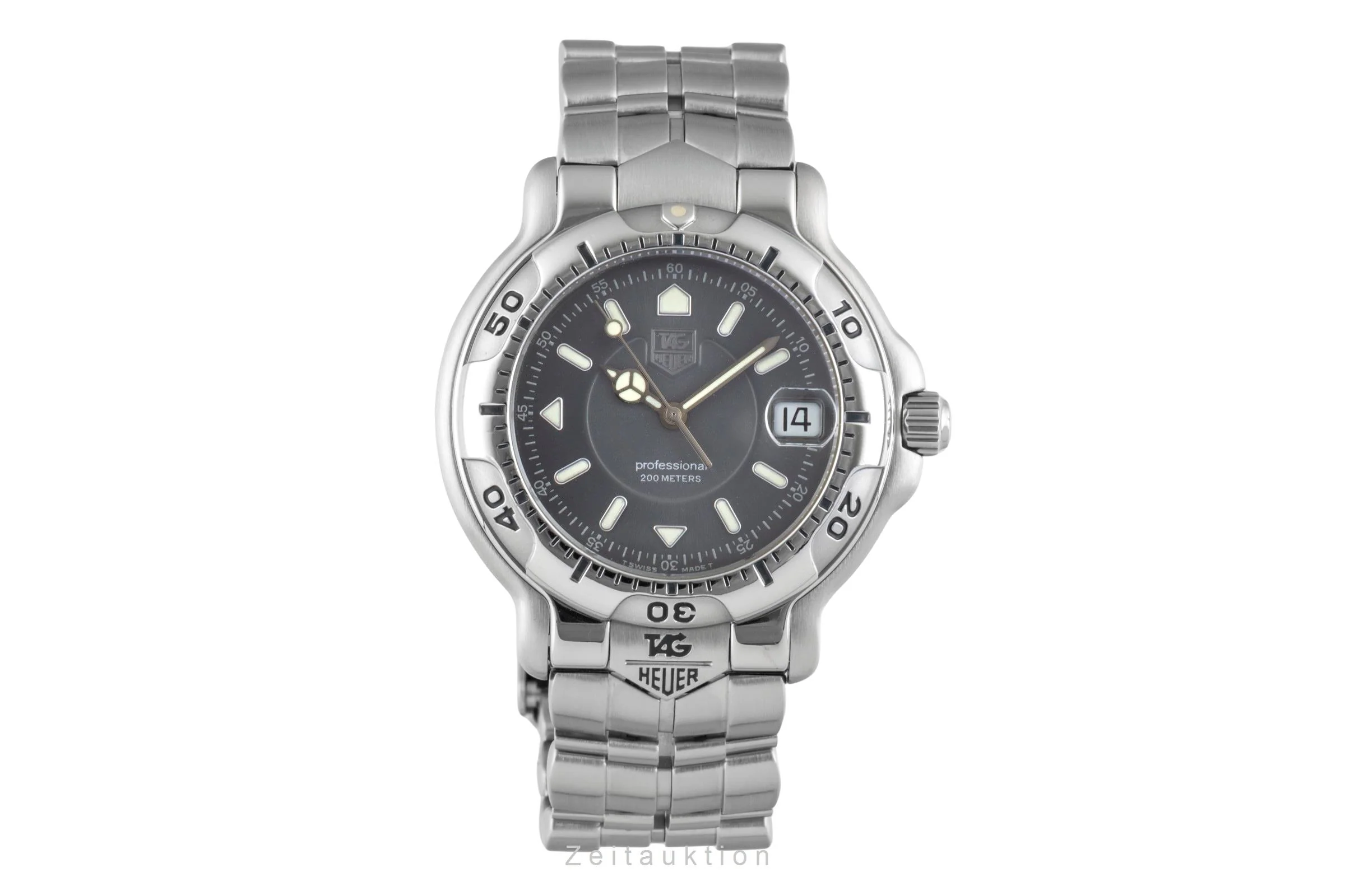 Tag Heuer Professional steel quartz men's watch WH1112-K1  [2504646] - Image 5