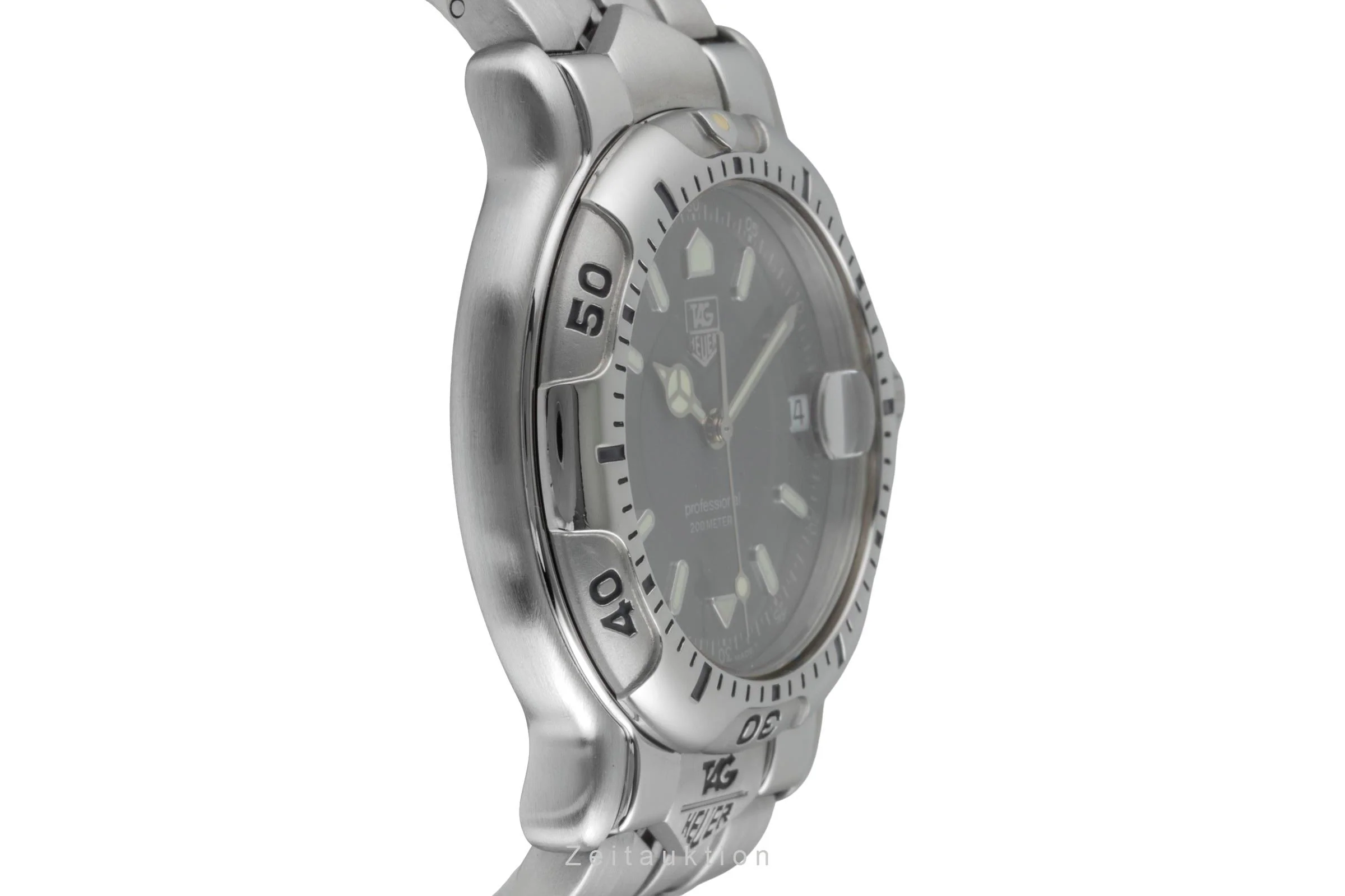 Tag Heuer Professional steel quartz men's watch WH1112-K1  [2504646] - Image 8