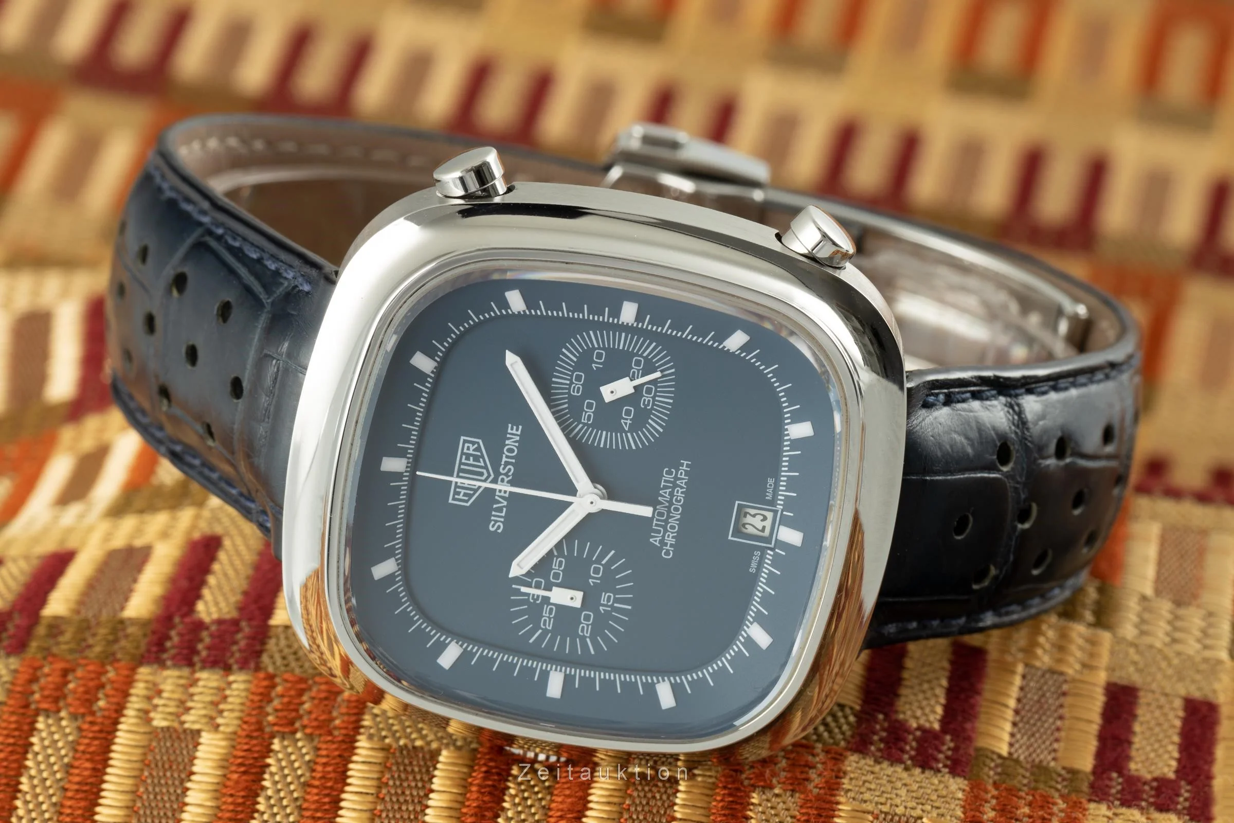 Tag Heuer Silverstone chronograph steel automatic men's watch CAM2110 Limited  [2107471] - Image 3