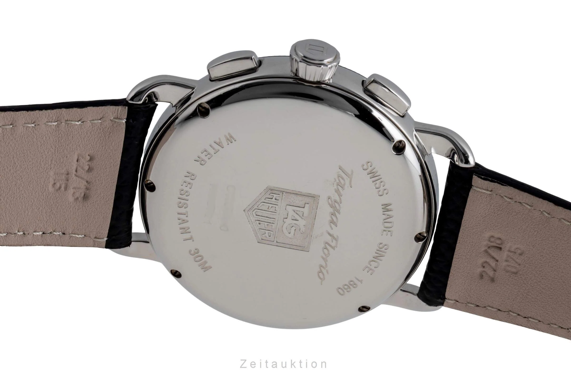 Tag Heuer Targa Florio chronograph steel automatic men's watch CX2110  [2502229] - Image 10