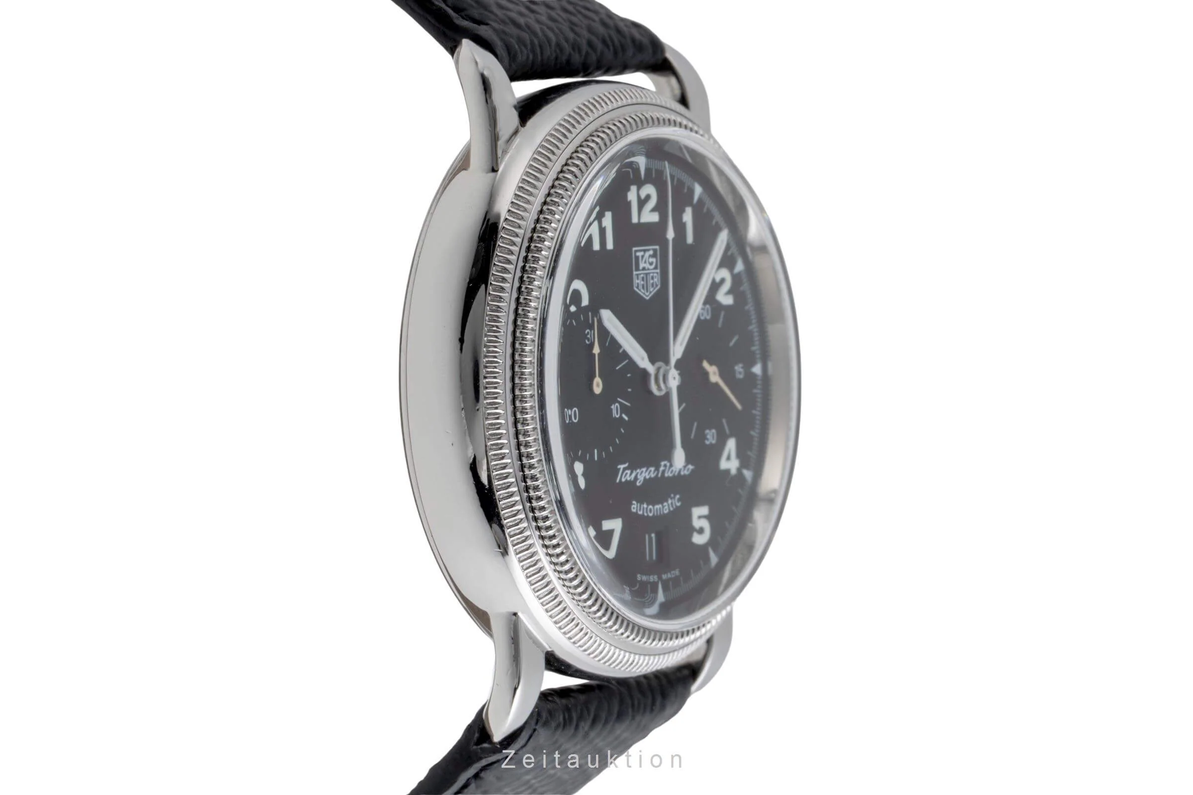 Tag Heuer Targa Florio chronograph steel automatic men's watch CX2110  [2502229] - Image 8