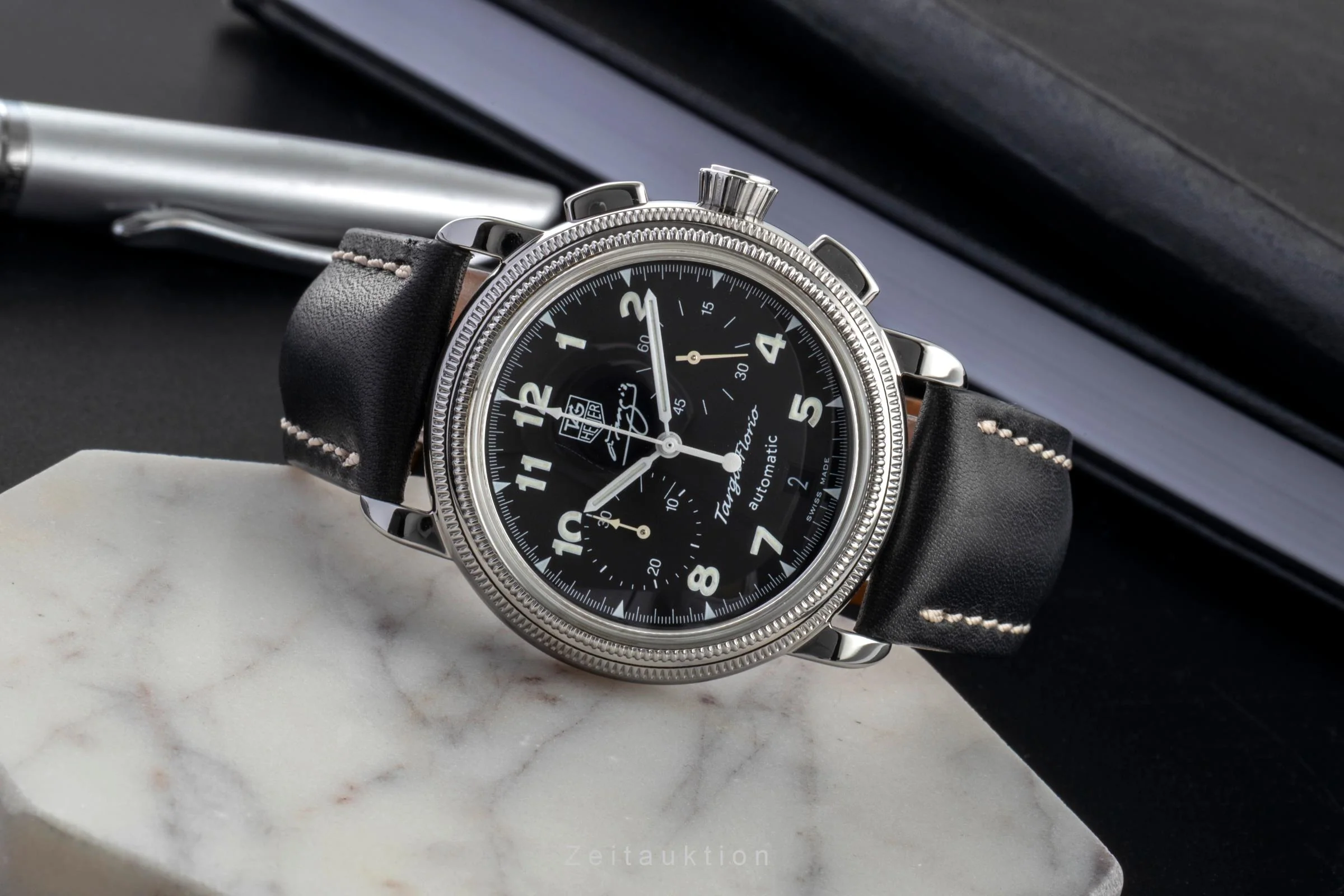 Tag Heuer Targa Florio chronograph steel automatic men's watch CX2113.FC6177 Limited  [2507439] - Image 3