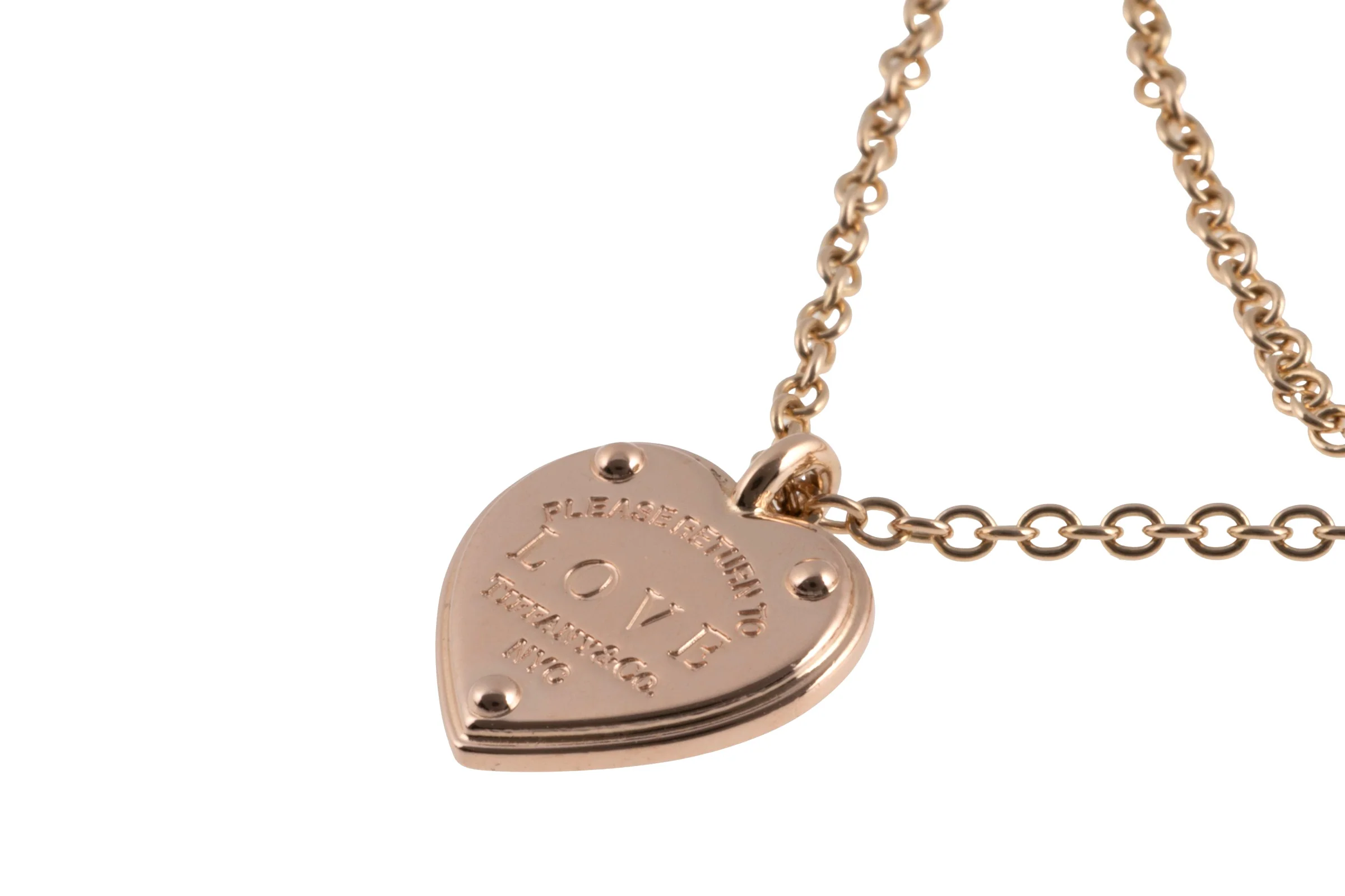Tiffany & Co. bracelet with heart pendant & key 18k rose gold retail price: 1950,- €[KL26000] - Image 6