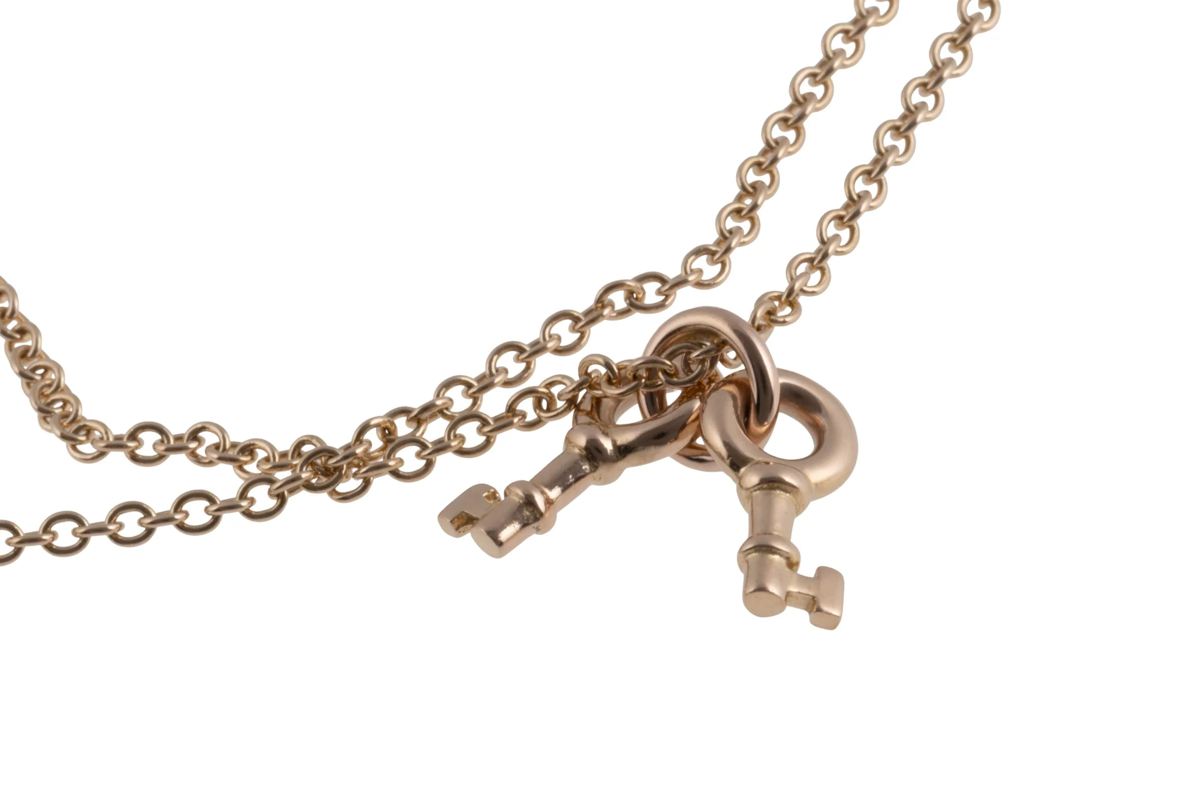 Tiffany & Co. bracelet with heart pendant & key 18k rose gold retail price: 1950,- €[KL26000] - Image 7