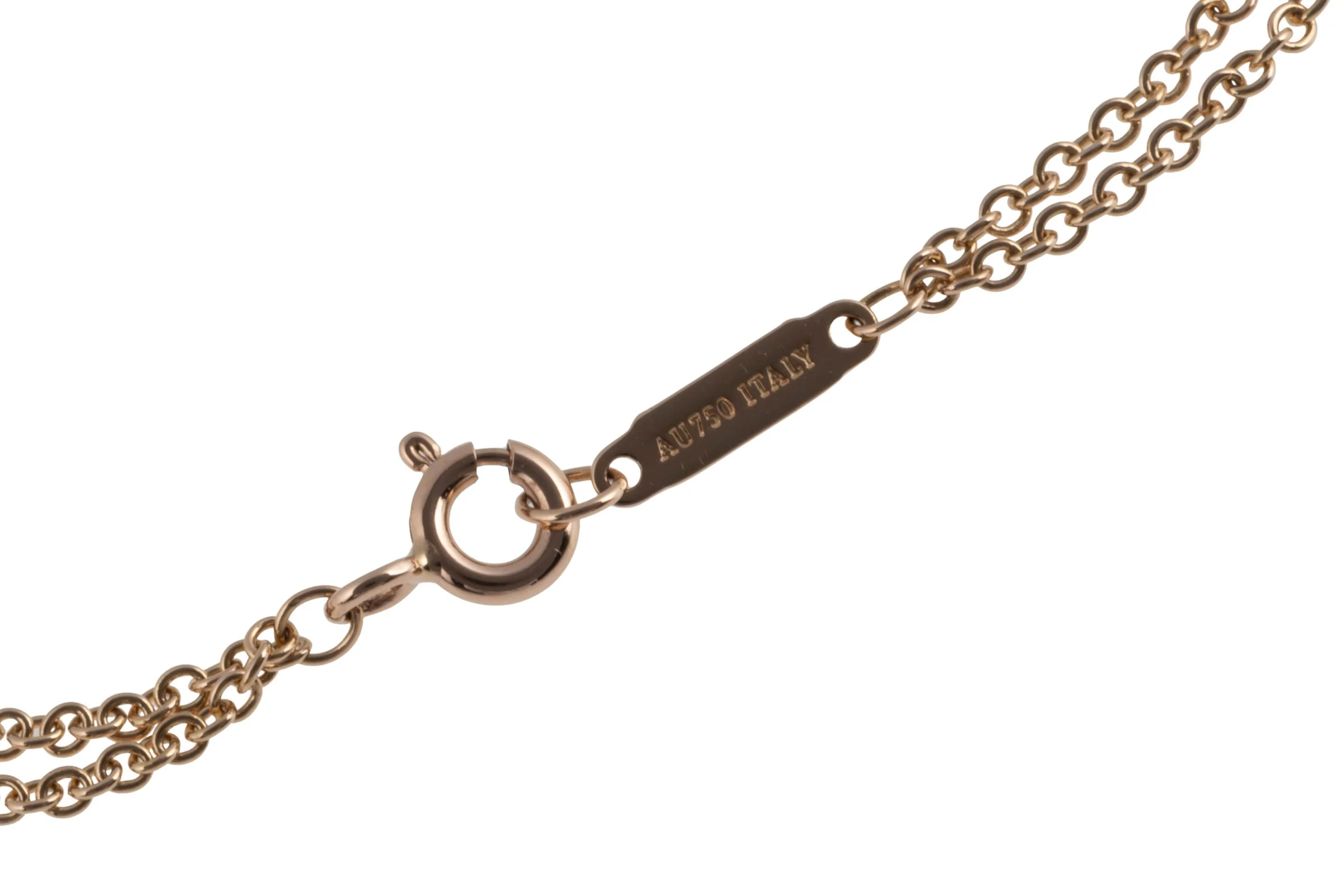 Tiffany & Co. bracelet with heart pendant & key 18k rose gold retail price: 1950,- €[KL26000] - Image 9