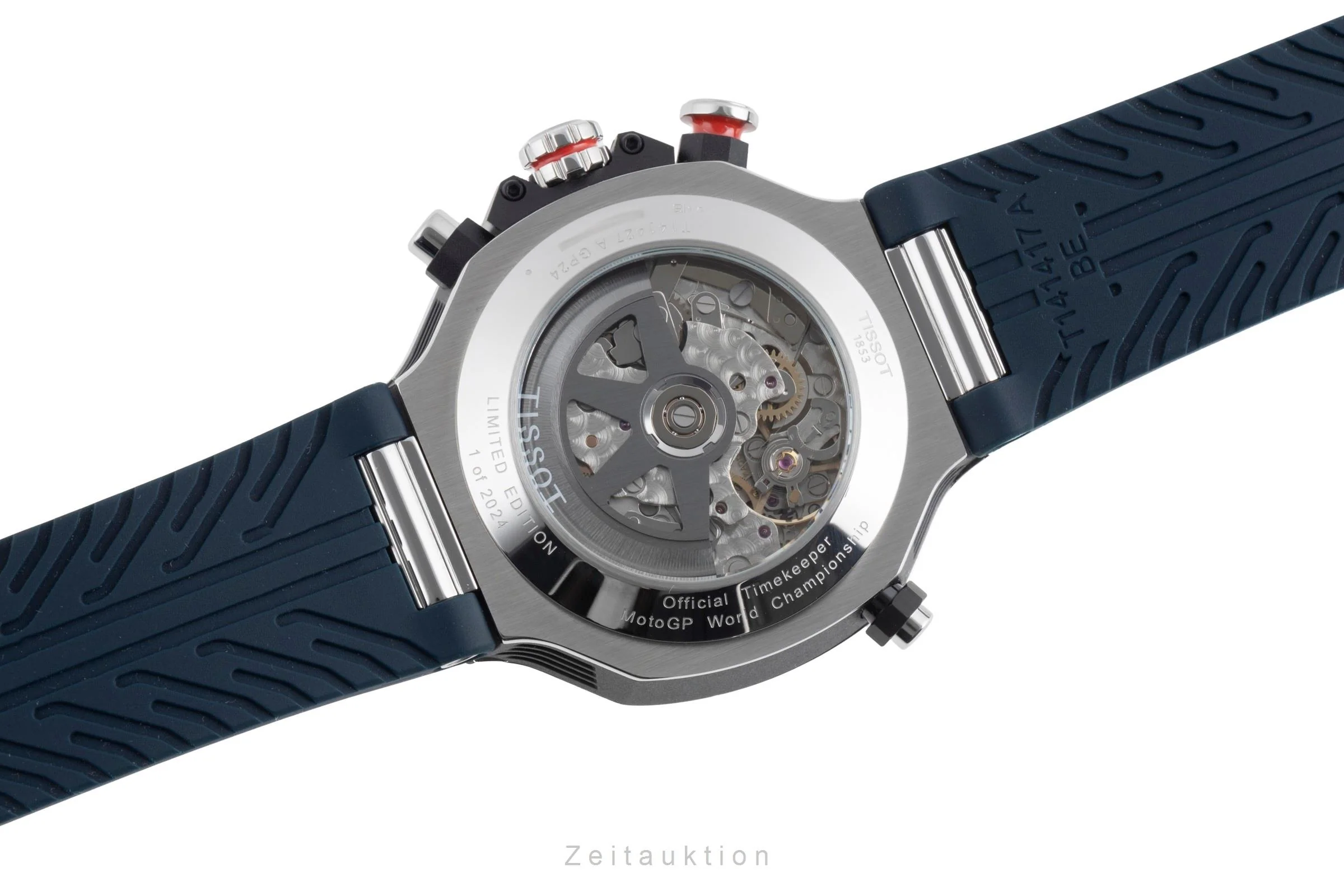 Tissot chronograph steel automatic men's watch T1414272704100 Limited  [2600552] - Image 12