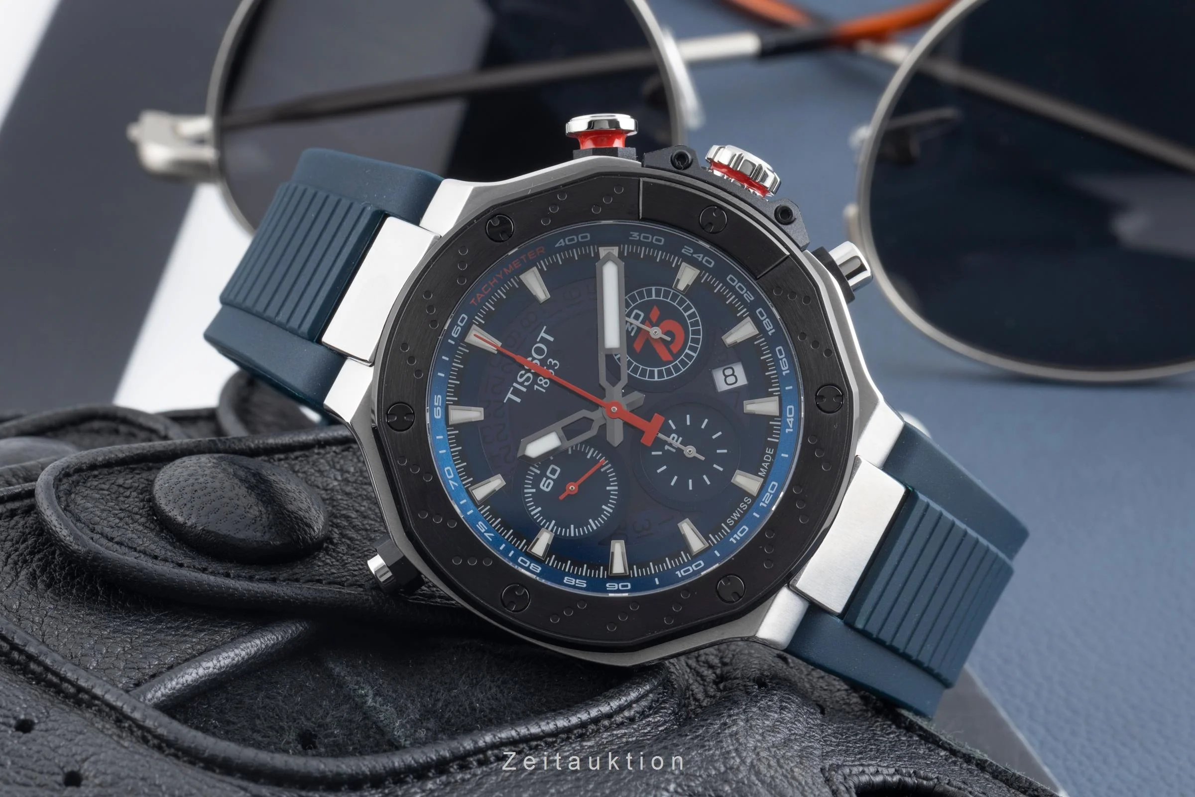 Tissot chronograph steel automatic men's watch T1414272704100 Limited  [2600552] - Image 3