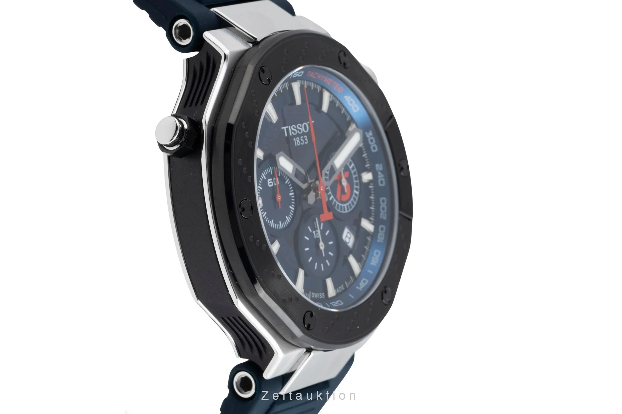 Tissot chronograph steel automatic men's watch T1414272704100 Limited  [2600552] - Image 8