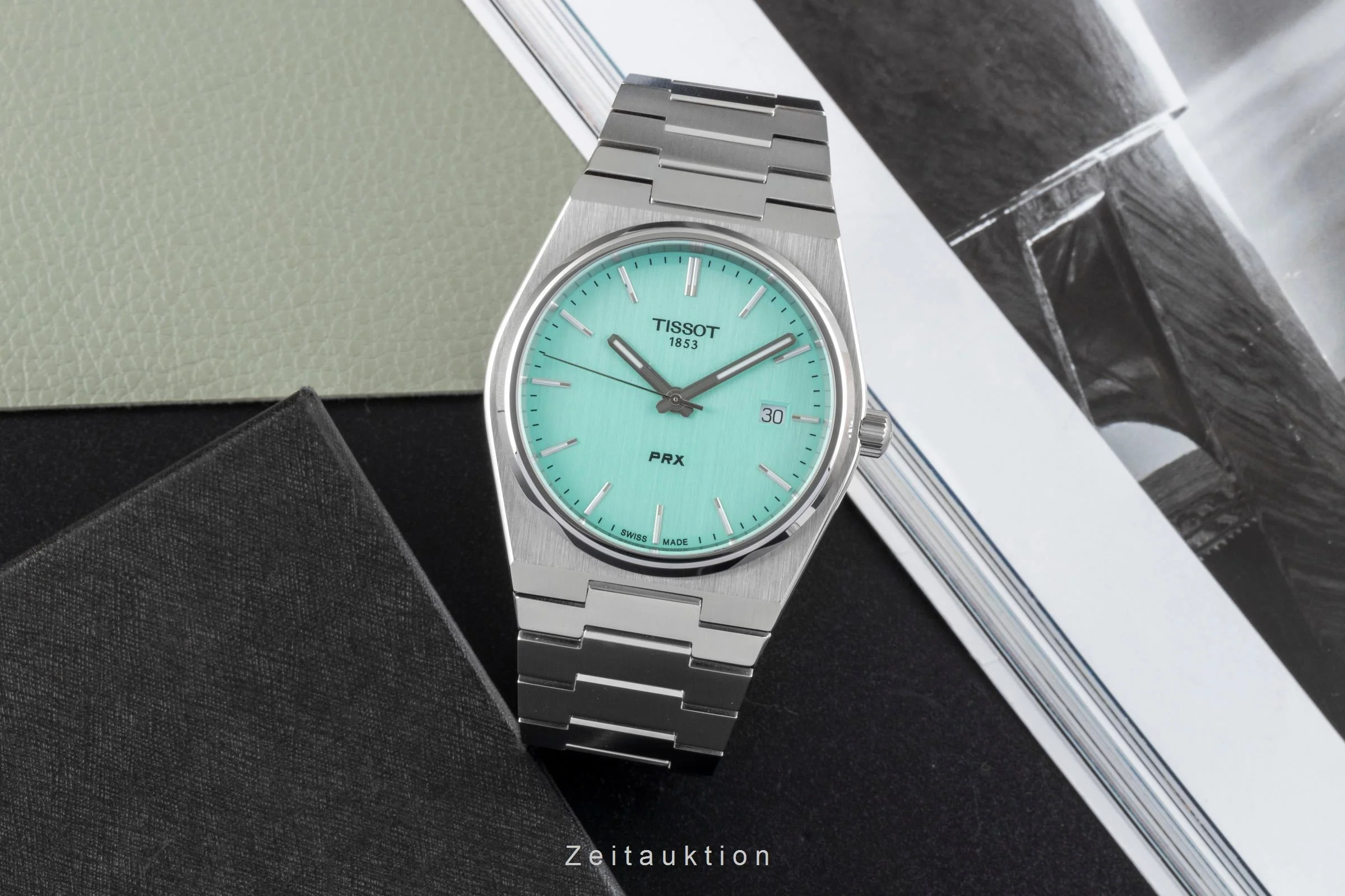 Tissot PRX steel quartz men's watch T137410A  [2600222] - Image 4