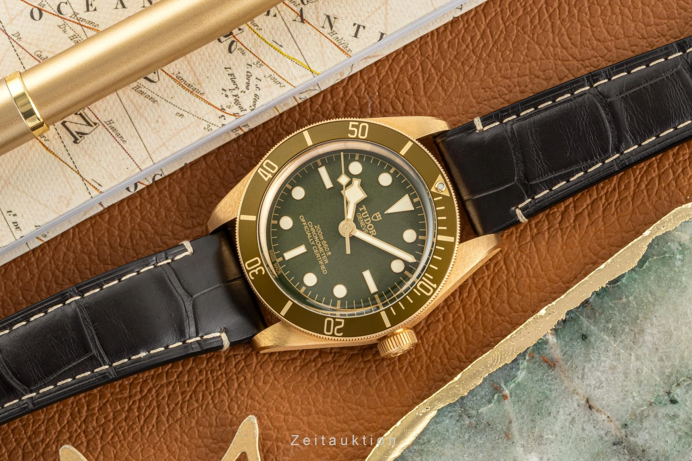 Tudor Black Bay 18 ct gold automatic men's watch 79018V LP: 17400EUR  [2305702] - Image 3