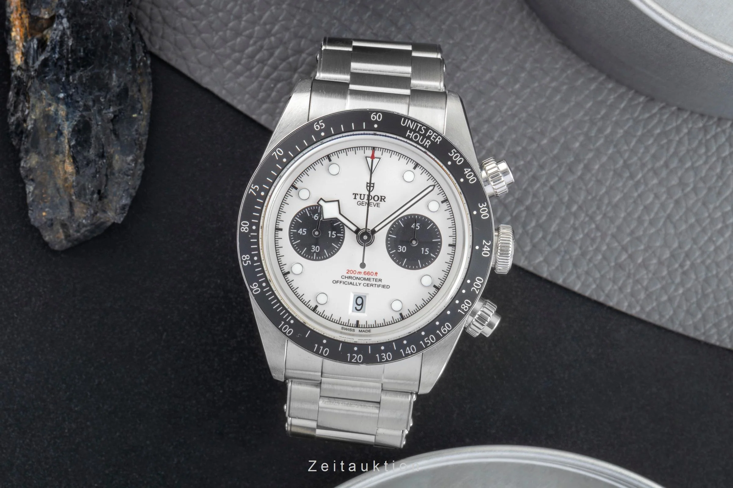 Tudor Black Bay 41 chronograph steel automatic men's watch 79360N  [2505625] - Image 4