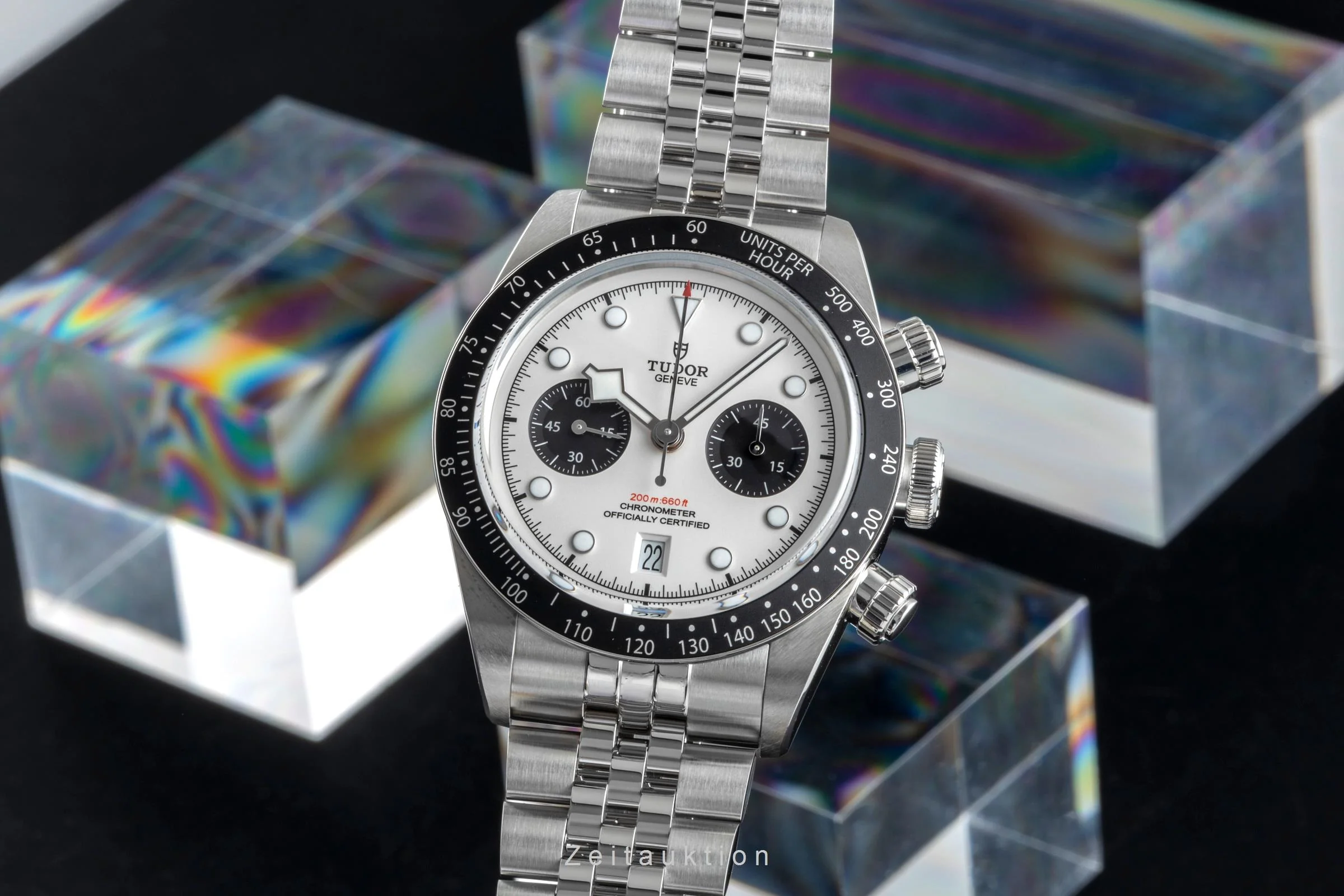 Tudor Black Bay 41 chronograph steel automatic men's watch M79360N-0014 LP: 5870EUR  [2507148] - Image 2