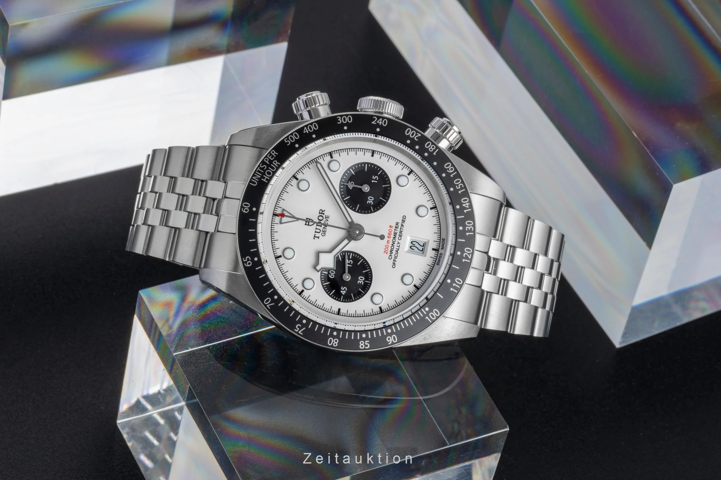 Tudor Black Bay 41 chronograph steel automatic men's watch M79360N-0014 LP: 5870EUR  [2507148] - Image 3