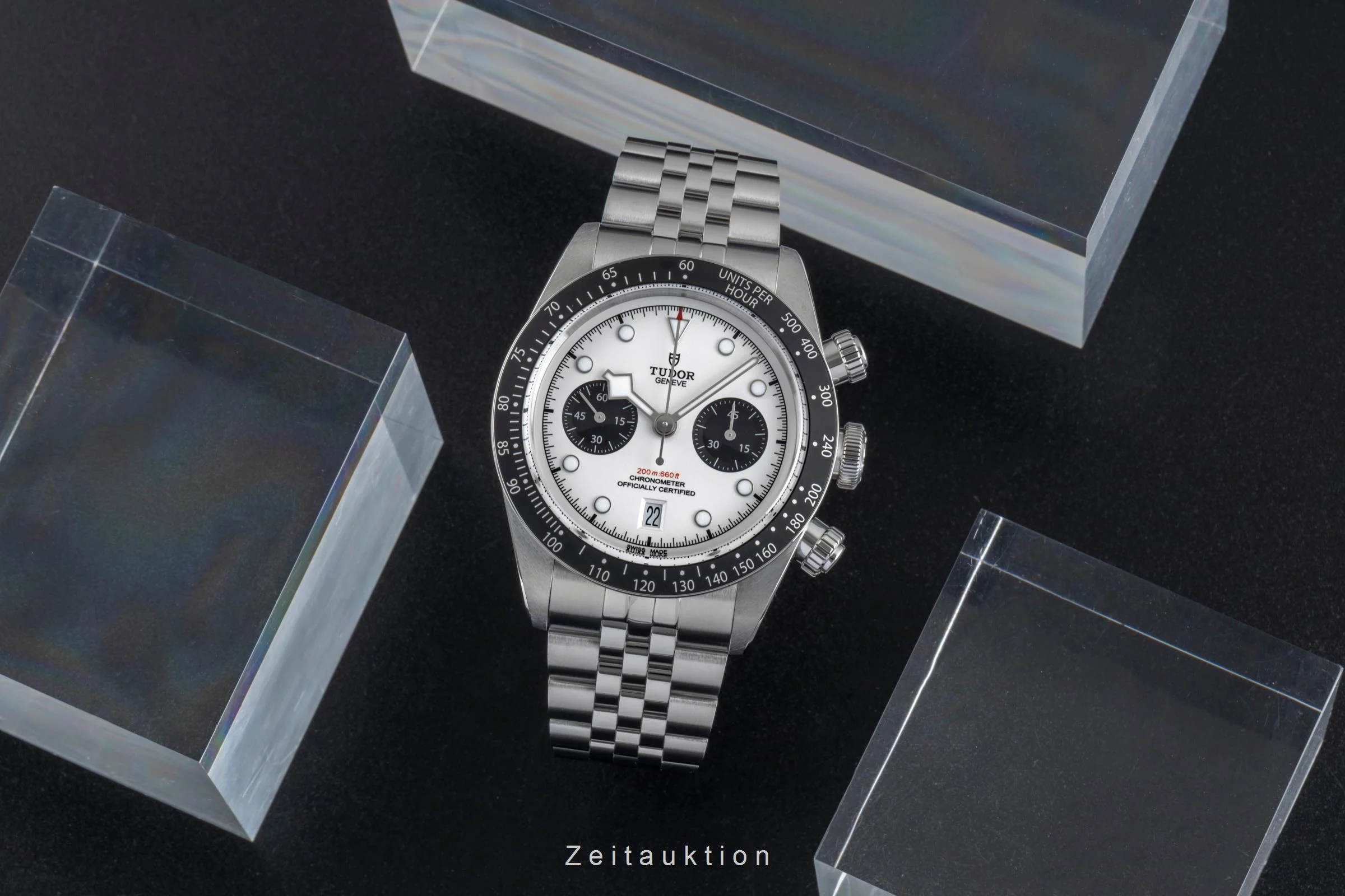 Tudor Black Bay 41 chronograph steel automatic men's watch M79360N-0014 LP: 5870EUR  [2507148] - Image 4