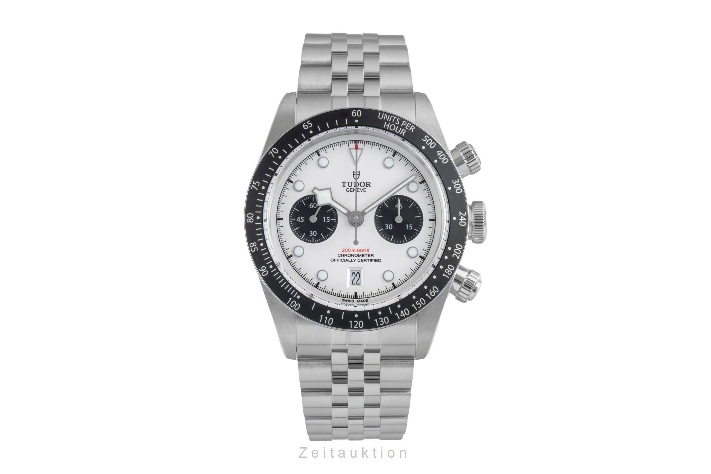 Tudor Black Bay 41 chronograph steel automatic men's watch M79360N-0014 LP: 5870EUR  [2507148] - Image 5