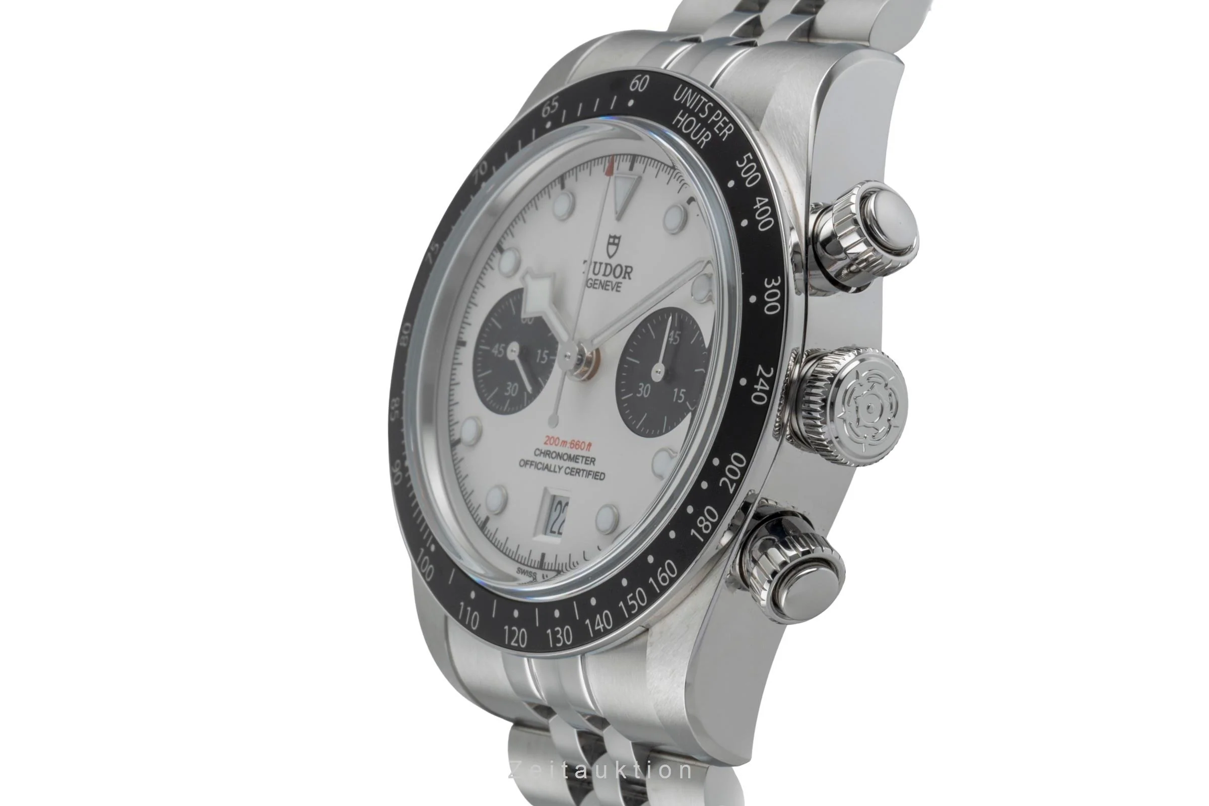 Tudor Black Bay 41 chronograph steel automatic men's watch M79360N-0014 LP: 5870EUR  [2507148] - Image 7
