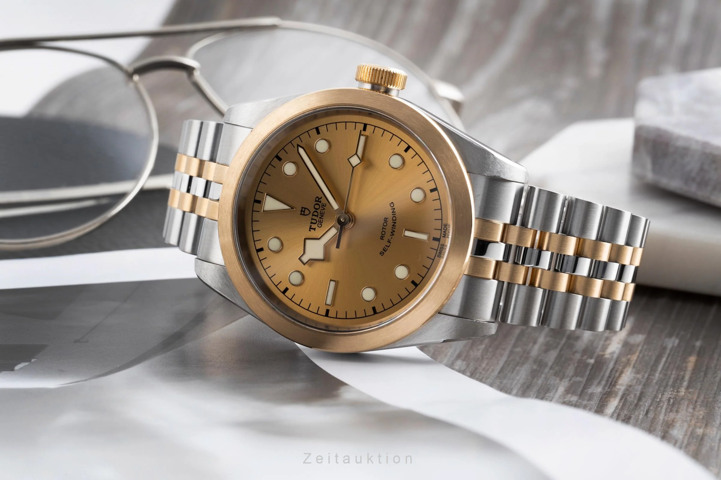 Tudor Black Bay 41 steel / gold automatic men's watch 79543-0002  [2502876] - Image 3