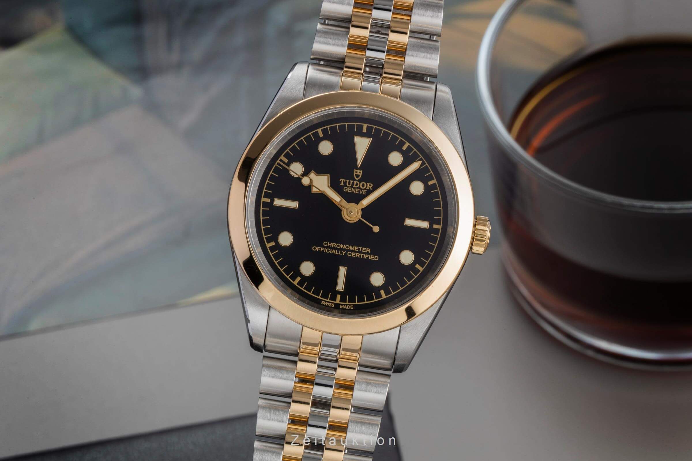 Tudor Black Bay 41 steel / gold automatic men's watch 79683-0001 LP: 5990EUR  [2501704] - Image 2