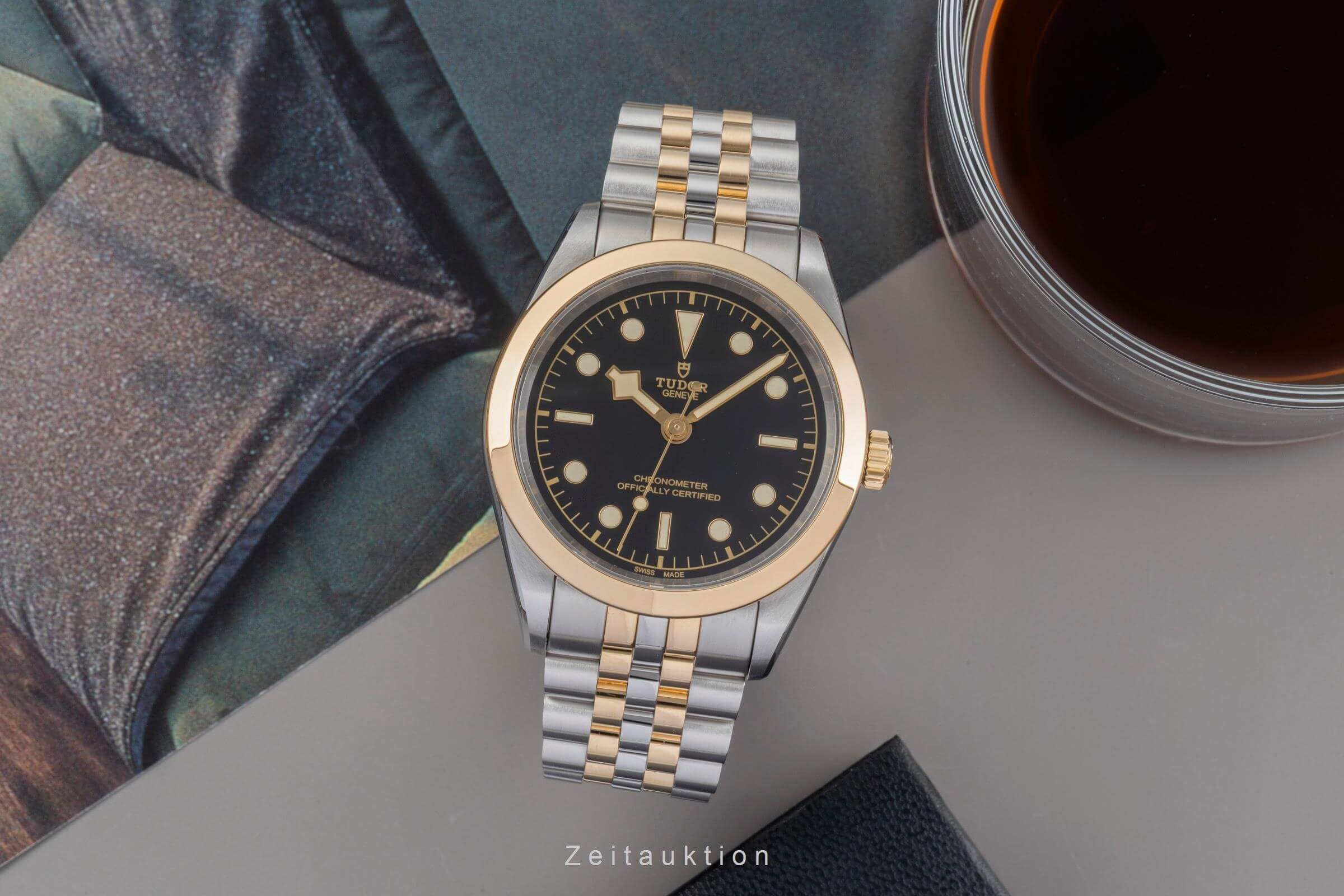Tudor Black Bay 41 steel / gold automatic men's watch 79683-0001 LP: 5990EUR  [2501704] - Image 4