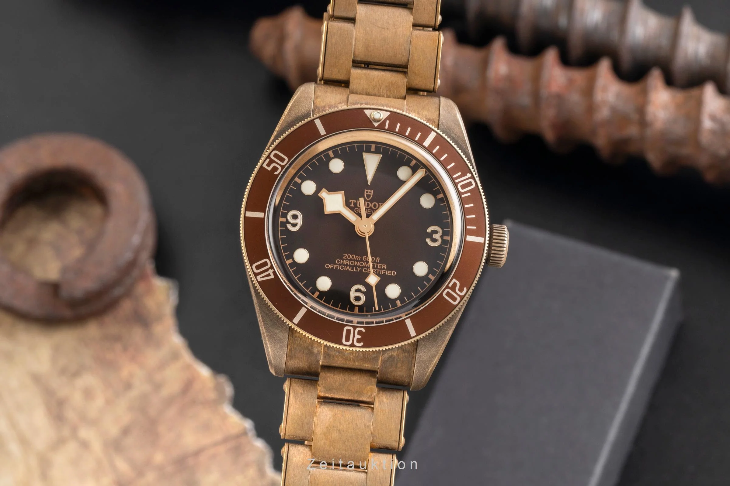 Tudor Black Bay bronze automatic men's watch 79012M  [2504304] - Image 2