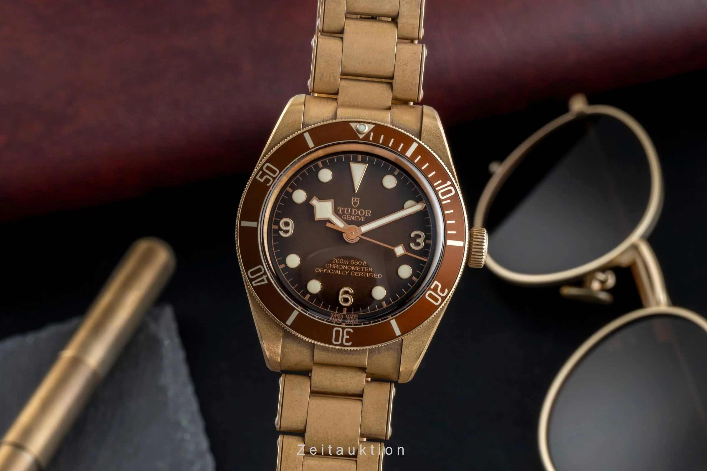 Tudor Black Bay bronze automatic men's watch 79012M  [2505413] - Image 2