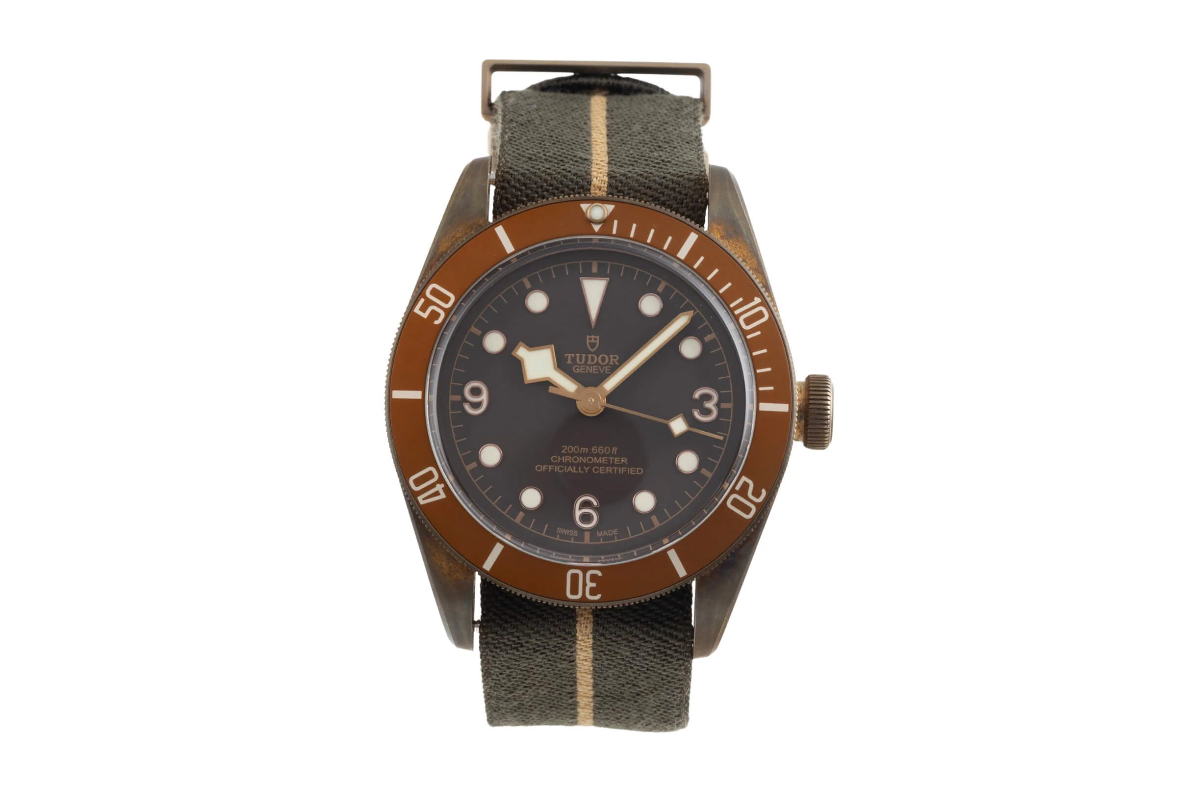 Tudor Black Bay bronze automatic men's watch 79250B  [2500510] - Image 5