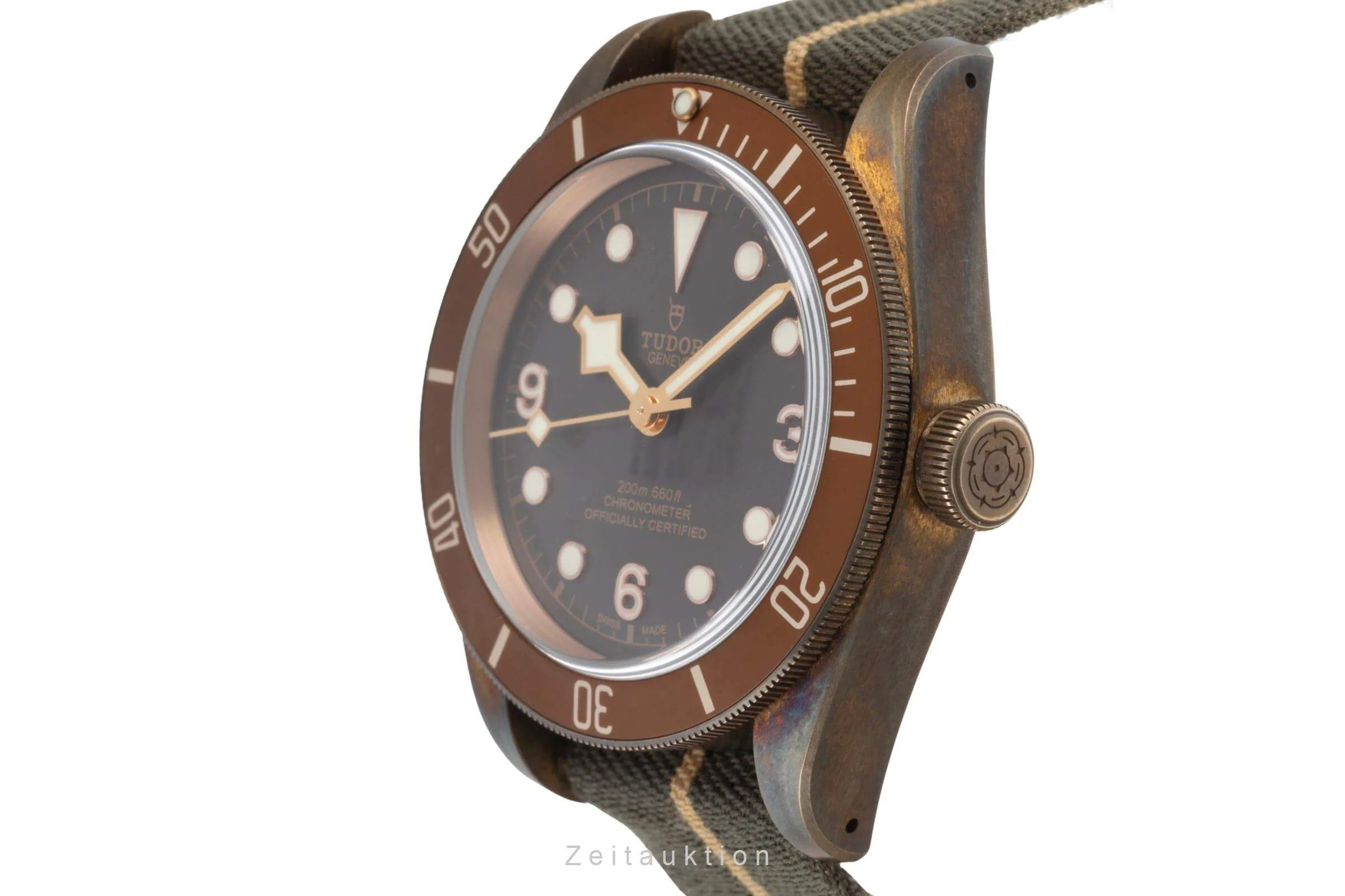 Tudor Black Bay bronze automatic men's watch 79250B  [2500510] - Image 7