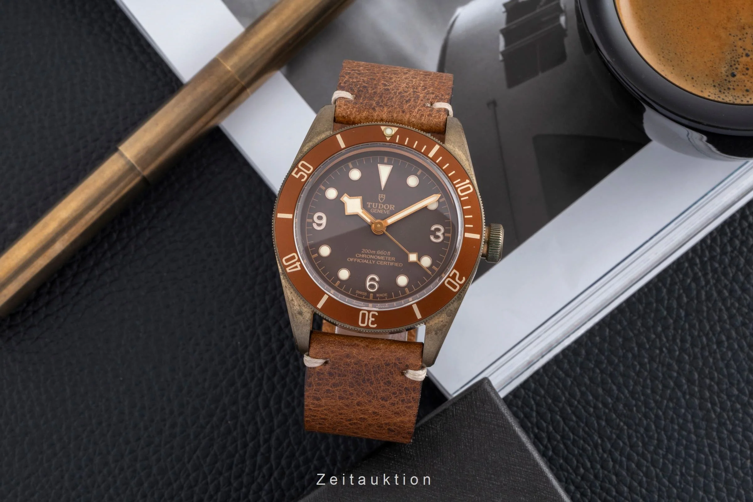 Tudor Black Bay bronze automatic men's watch 79250BM-0001  [2502248] - Image 4