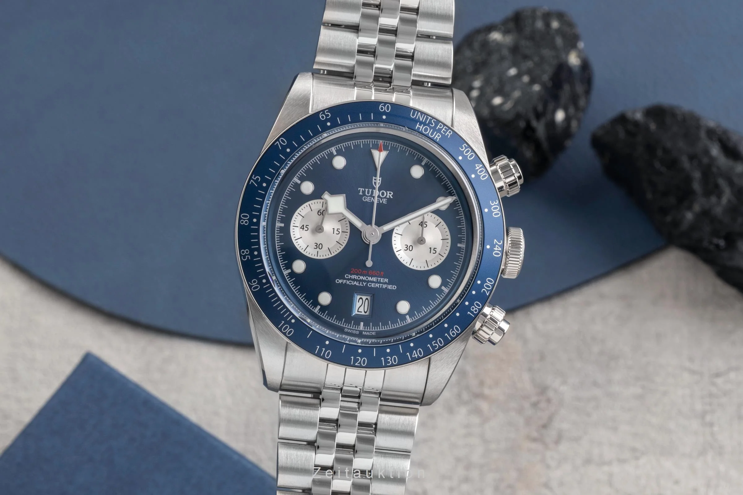 Tudor Black Bay chronograph steel automatic men's watch 79360B-0002 LP: 5870EUR  [2504550] - Image 2