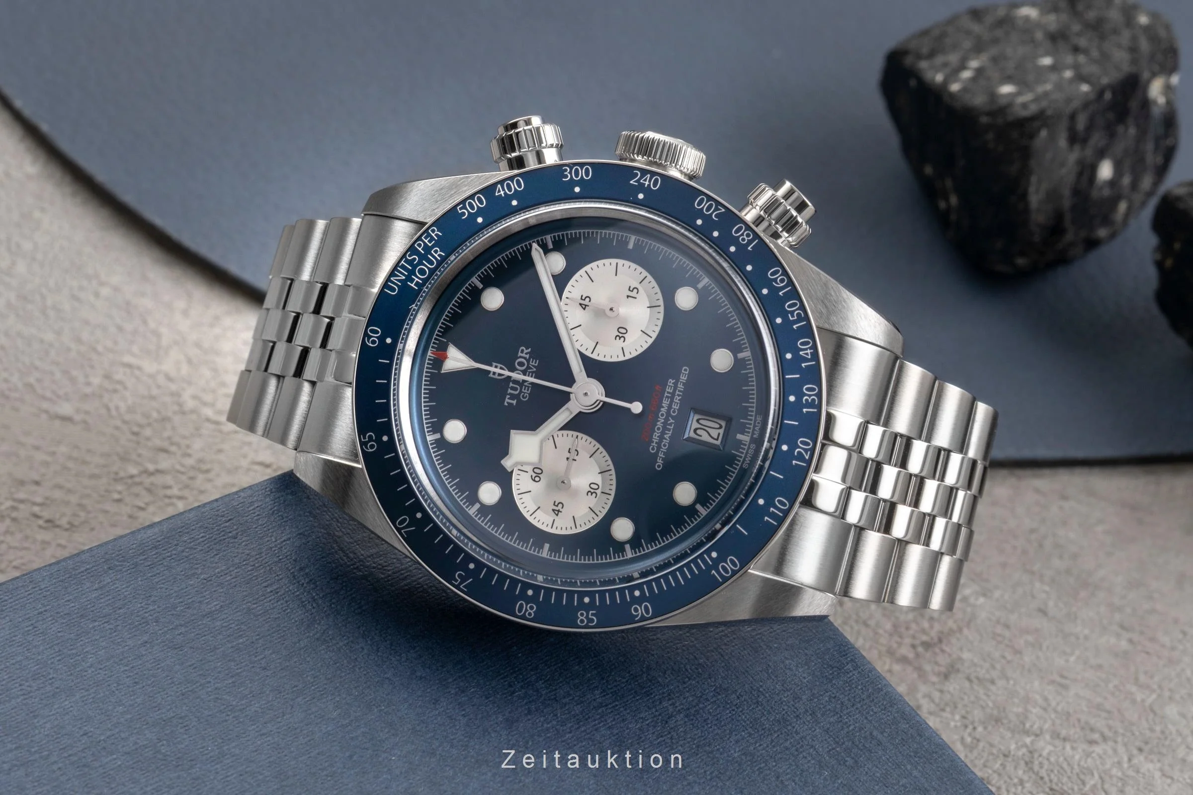 Tudor Black Bay chronograph steel automatic men's watch 79360B-0002 LP: 5870EUR  [2504550] - Image 3