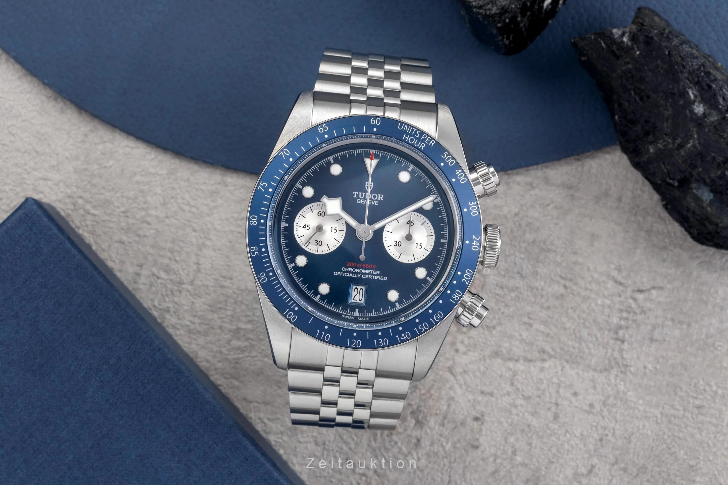 Tudor Black Bay chronograph steel automatic men's watch 79360B-0002 LP: 5870EUR  [2504550] - Image 4