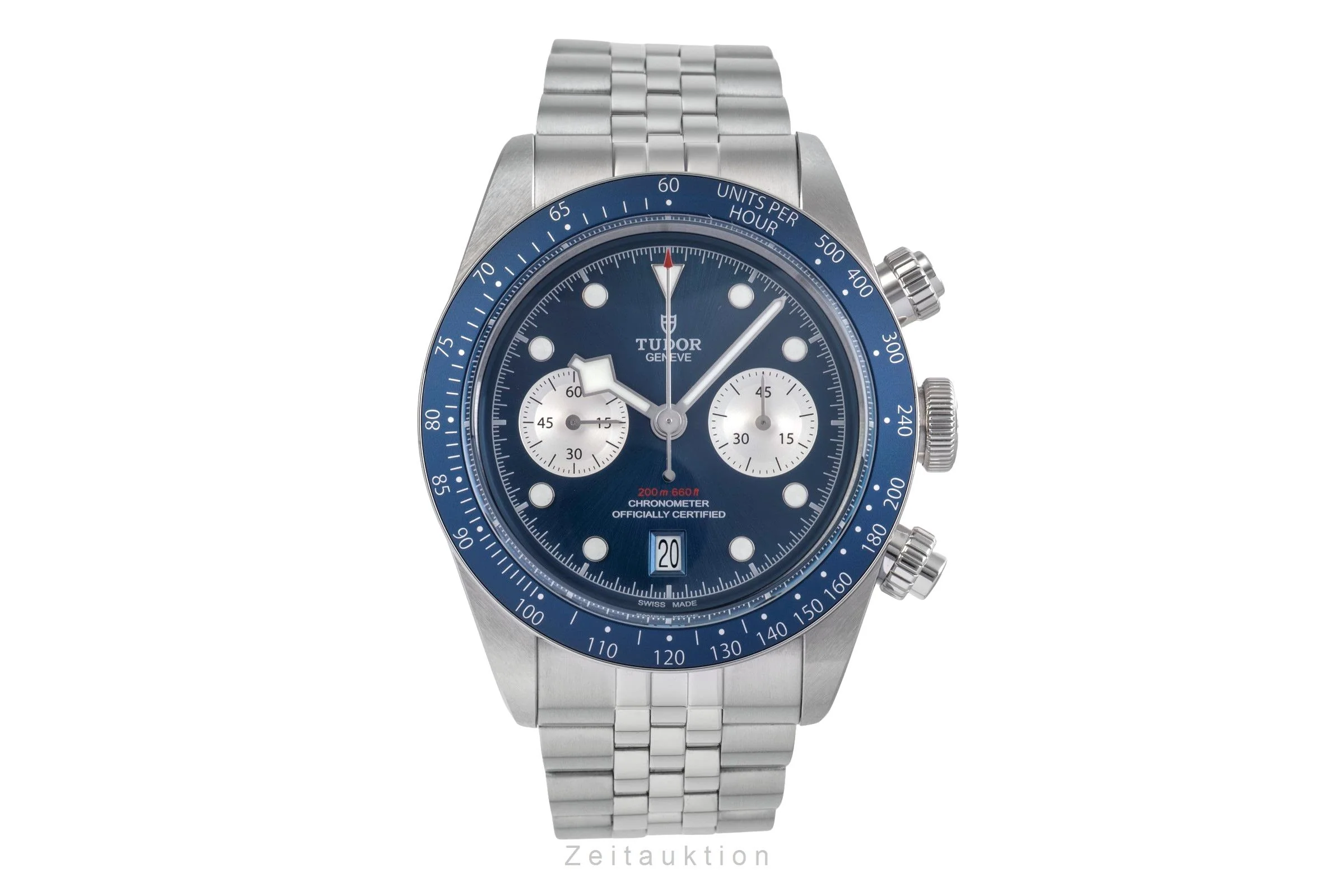 Tudor Black Bay chronograph steel automatic men's watch 79360B-0002 LP: 5870EUR  [2504550] - Image 5