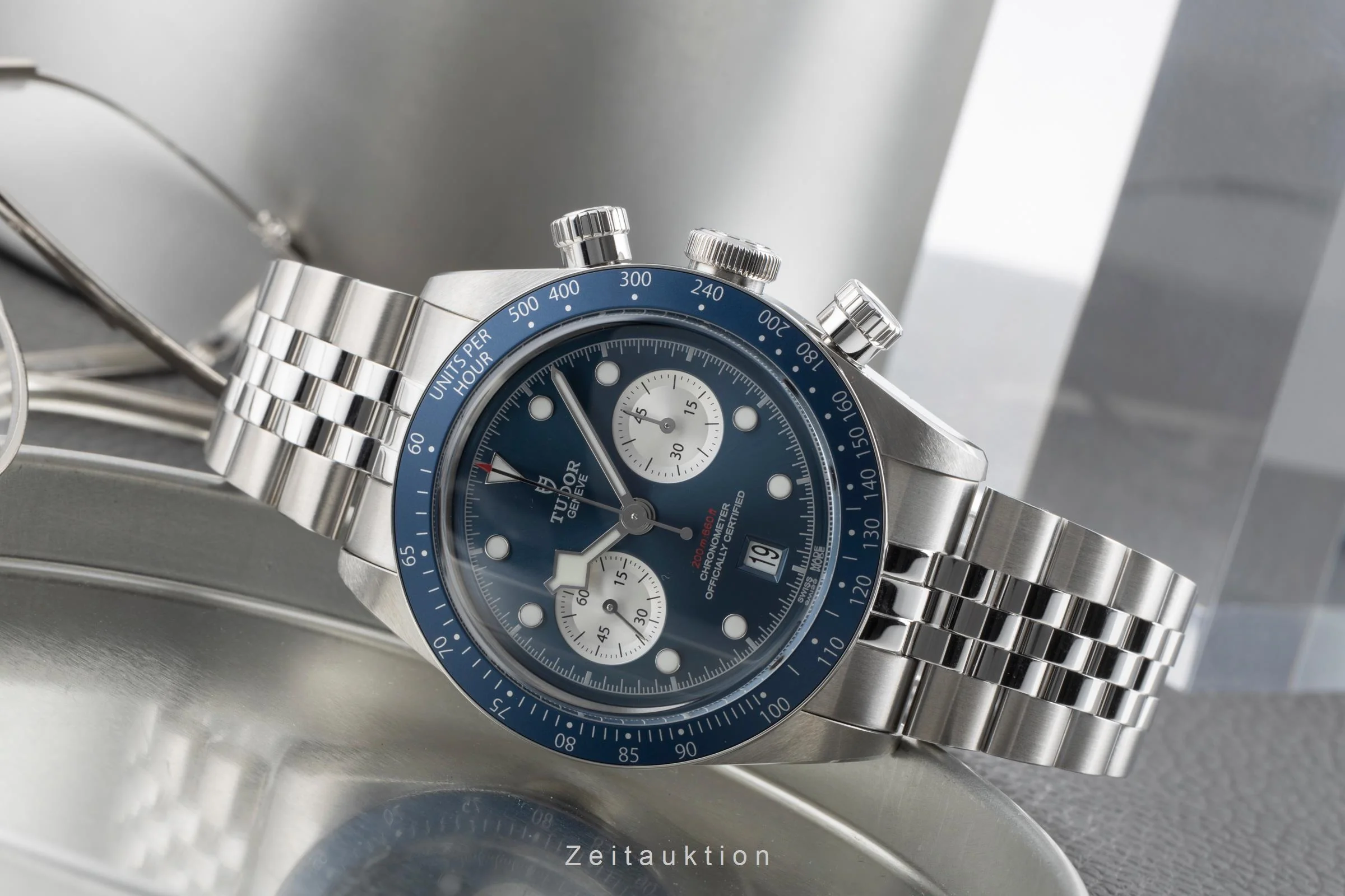 Tudor Black Bay chronograph steel automatic men's watch 79360B-0002	 LP: 5870EUR  [2504966] - Image 3