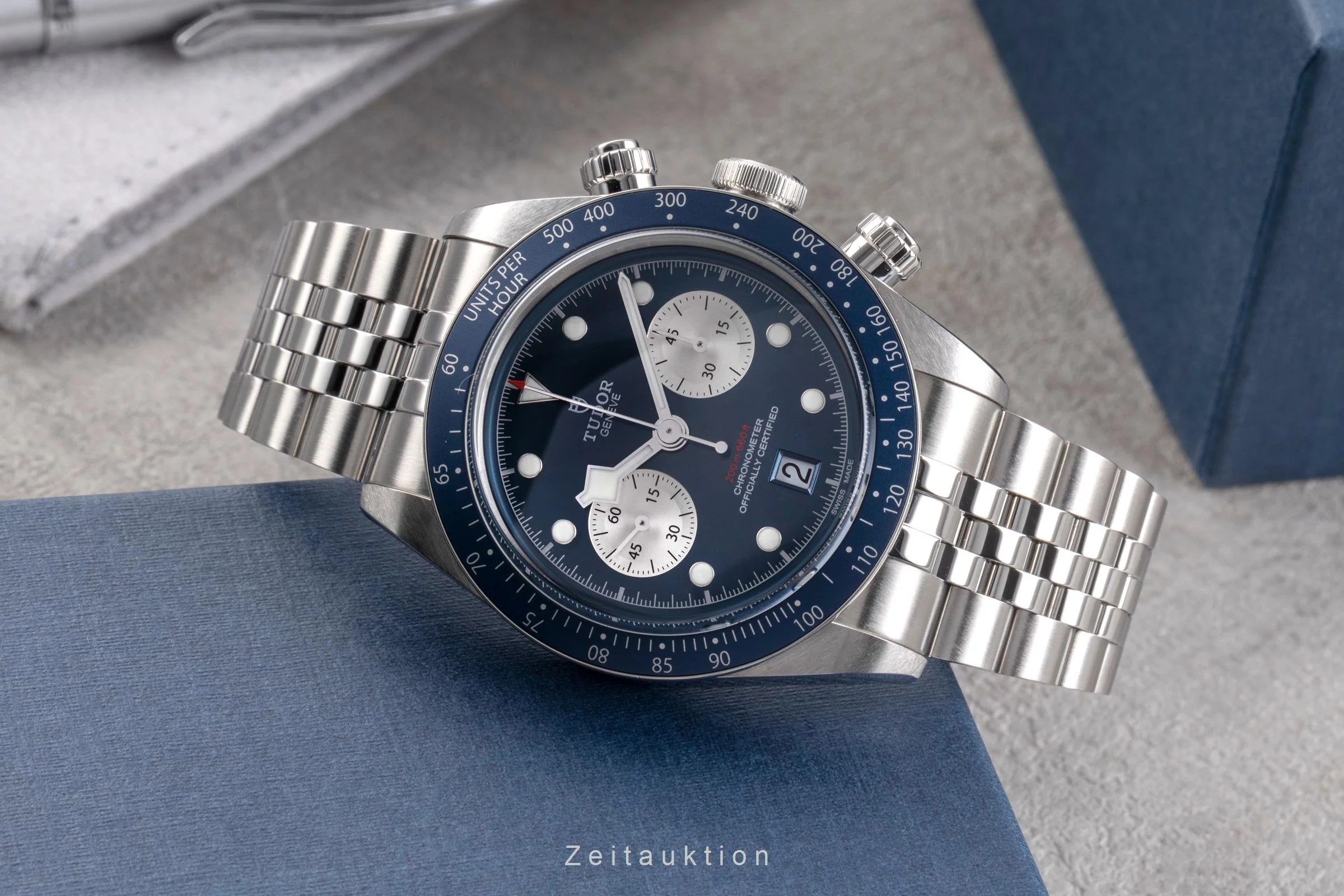 Tudor Black Bay chronograph steel automatic men's watch 79360B-0002 LP: 5870EUR  [2505309] - Image 3