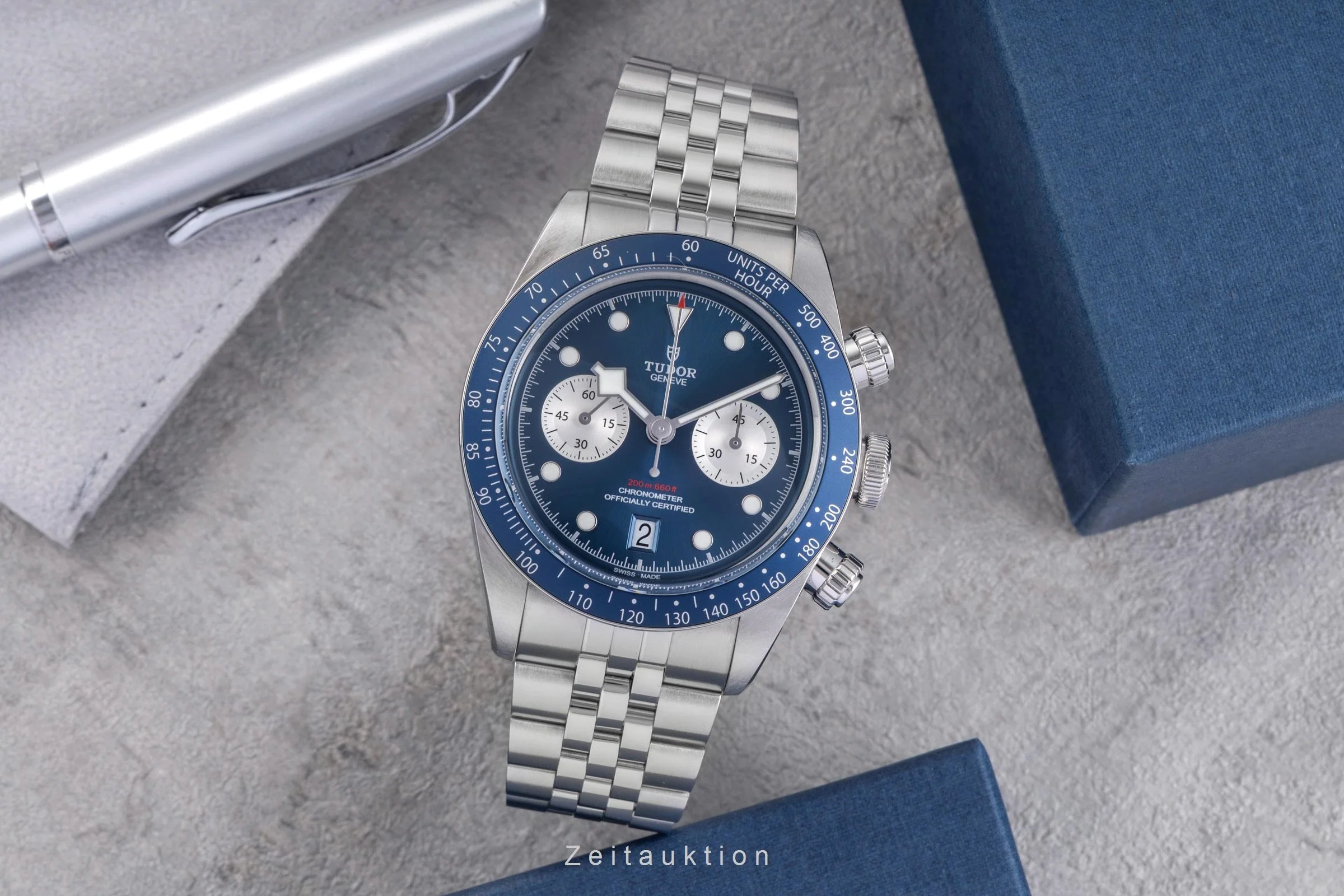 Tudor Black Bay chronograph steel automatic men's watch 79360B-0002 LP: 5870EUR  [2505309] - Image 4