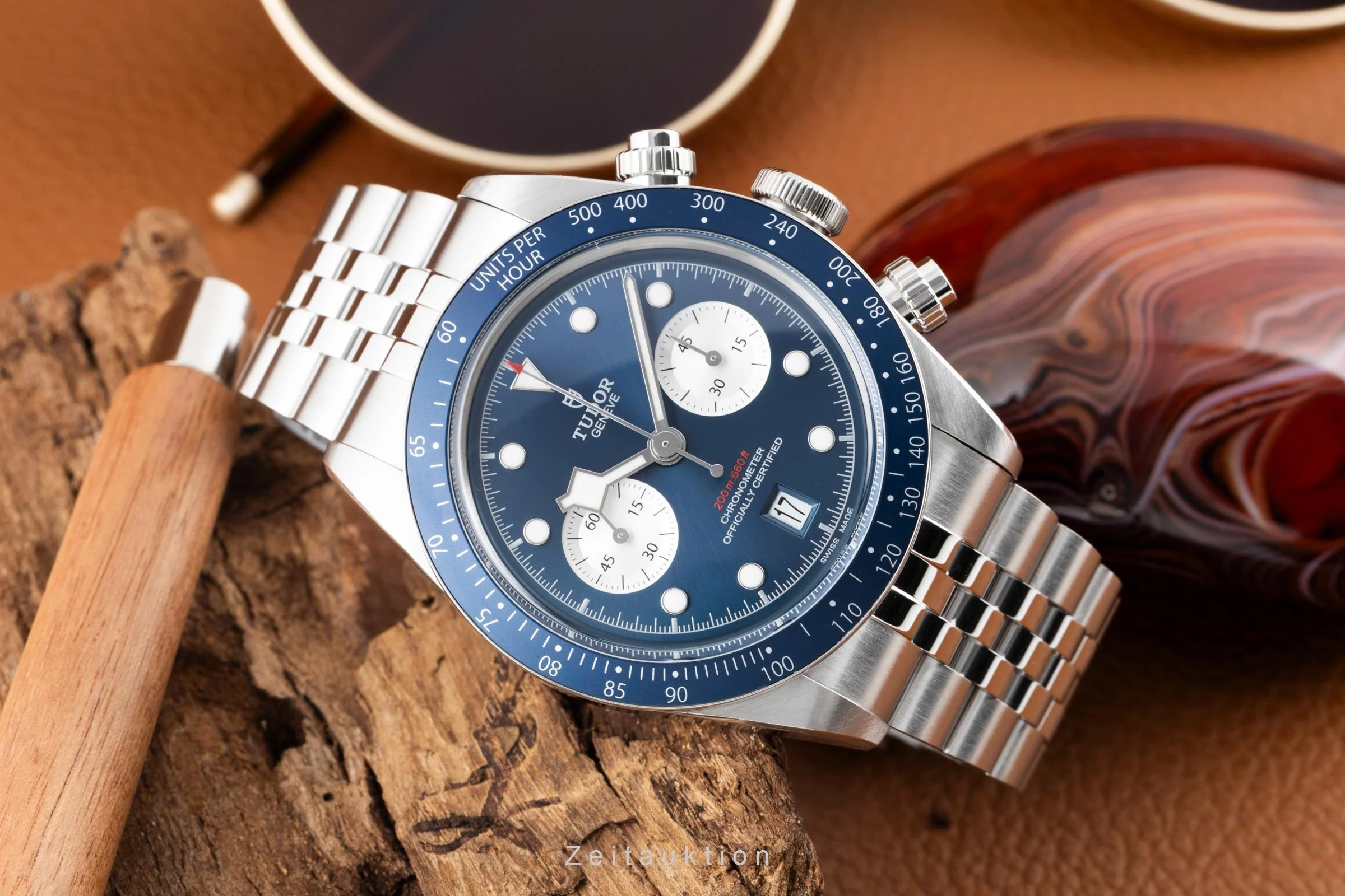 Tudor Black Bay chronograph steel automatic men's watch 79360B-0002 LP: 6230EUR  [2600951] - Image 3