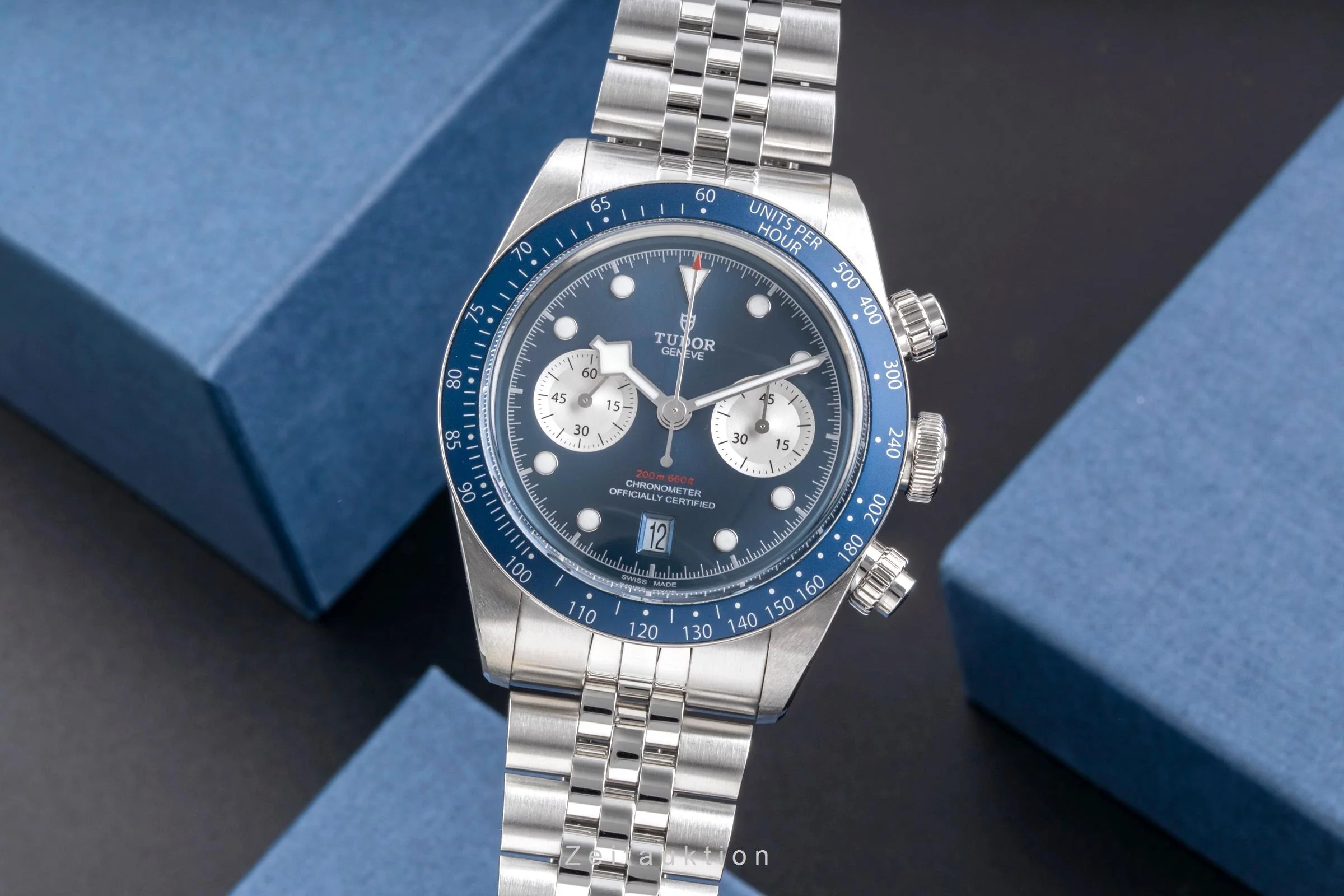 Tudor Black Bay chronograph steel automatic men's watch 79360B-002 LP: 5870EUR  [2505484] - Image 2