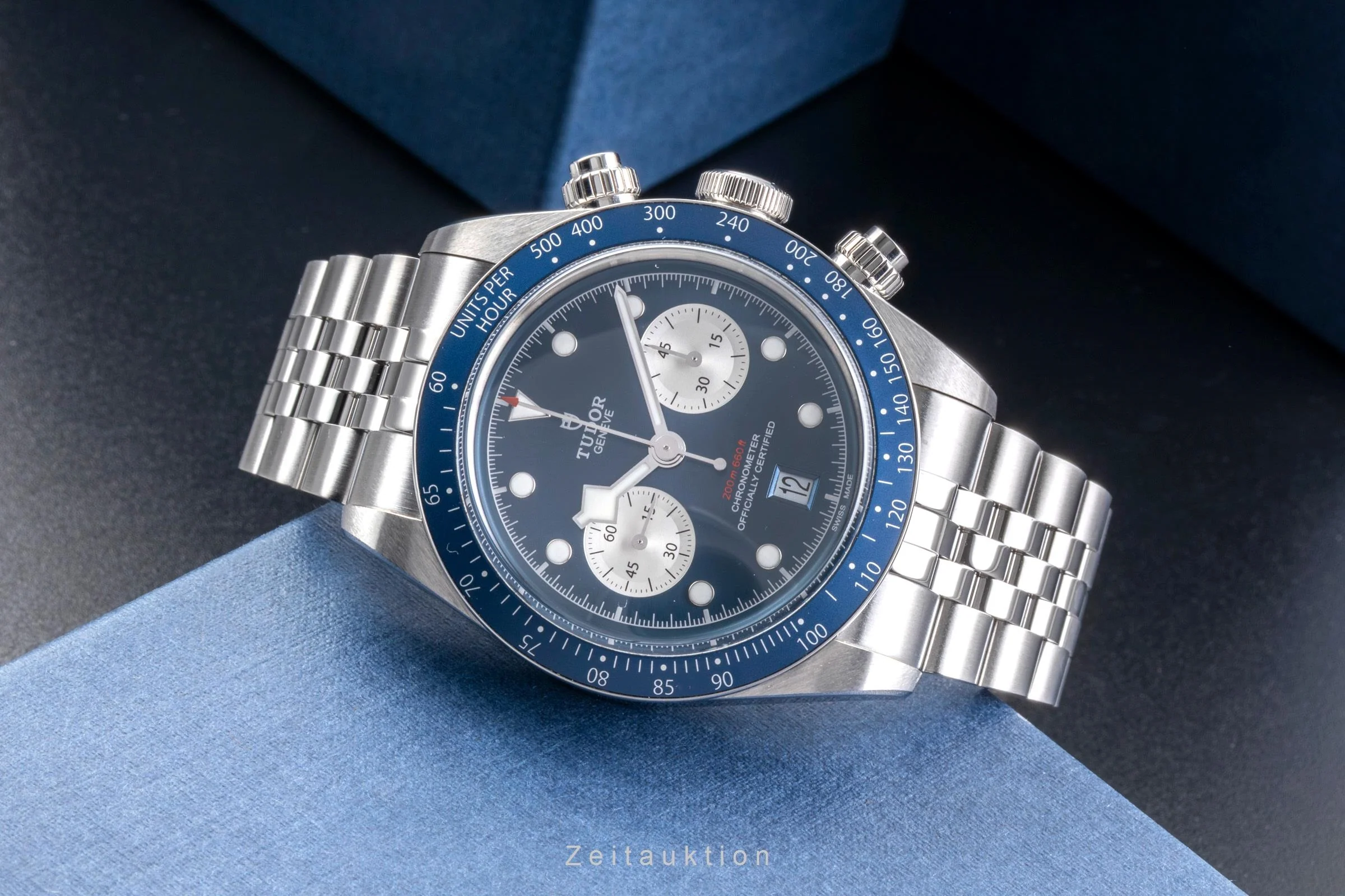 Tudor Black Bay chronograph steel automatic men's watch 79360B-002 LP: 5870EUR  [2505484] - Image 3
