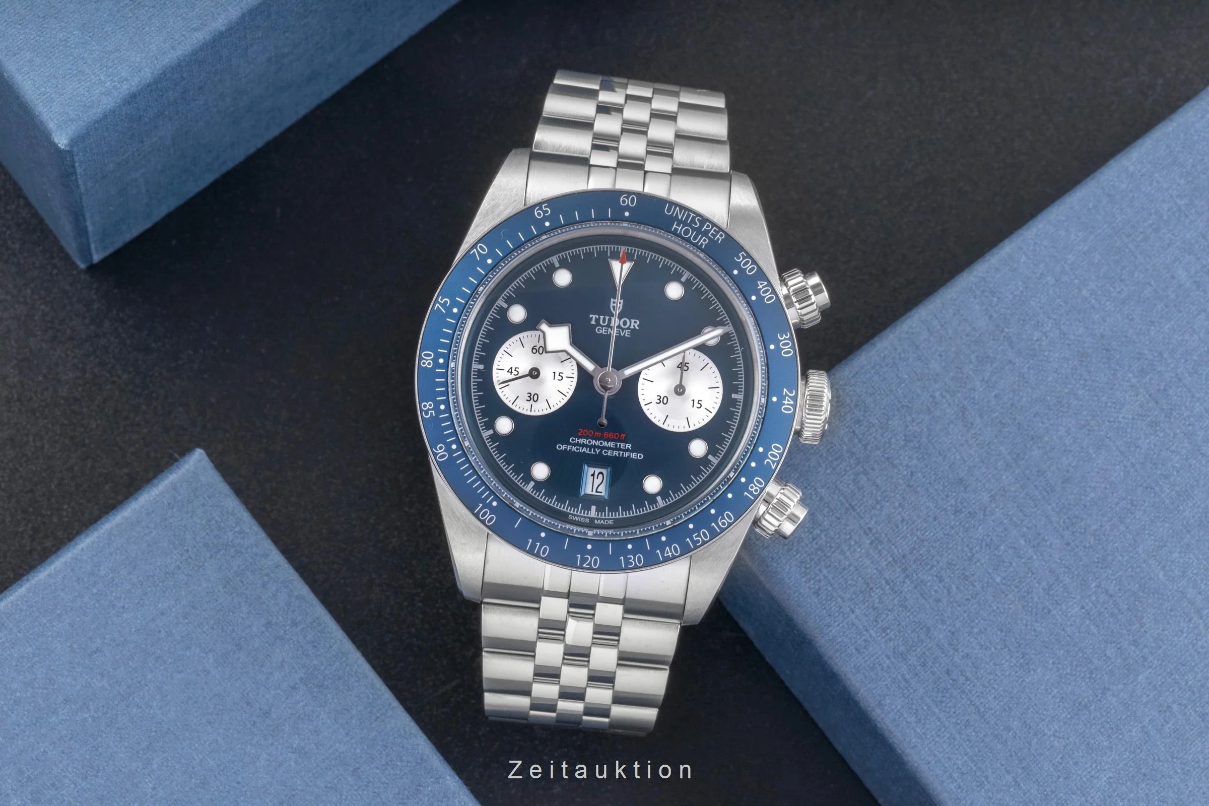 Tudor Black Bay chronograph steel automatic men's watch 79360B-002 LP: 5870EUR  [2505484] - Image 4