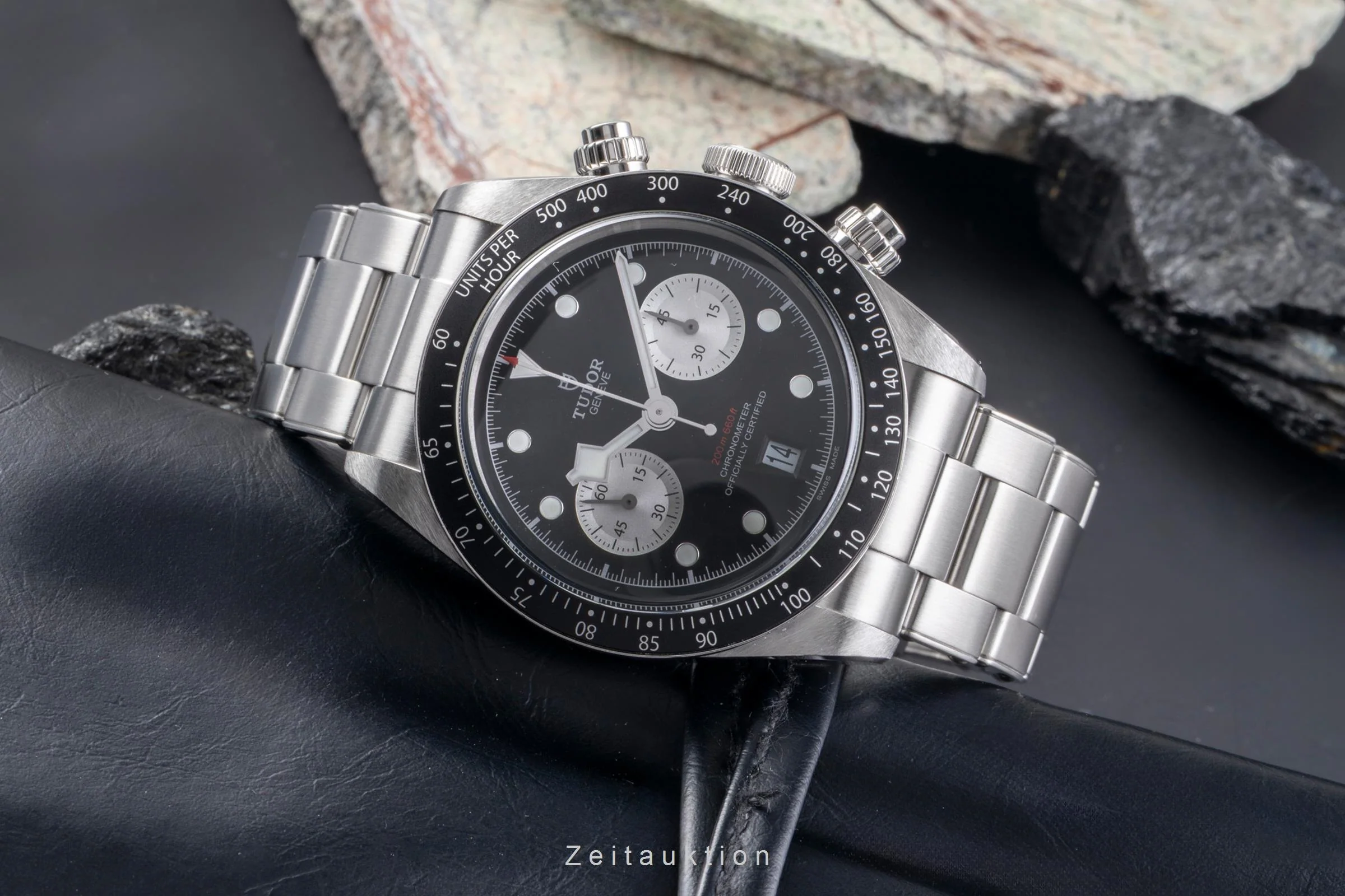 Tudor Black Bay chronograph steel automatic men's watch 79360N-0001 LP: 5760EUR  [2505220] - Image 3