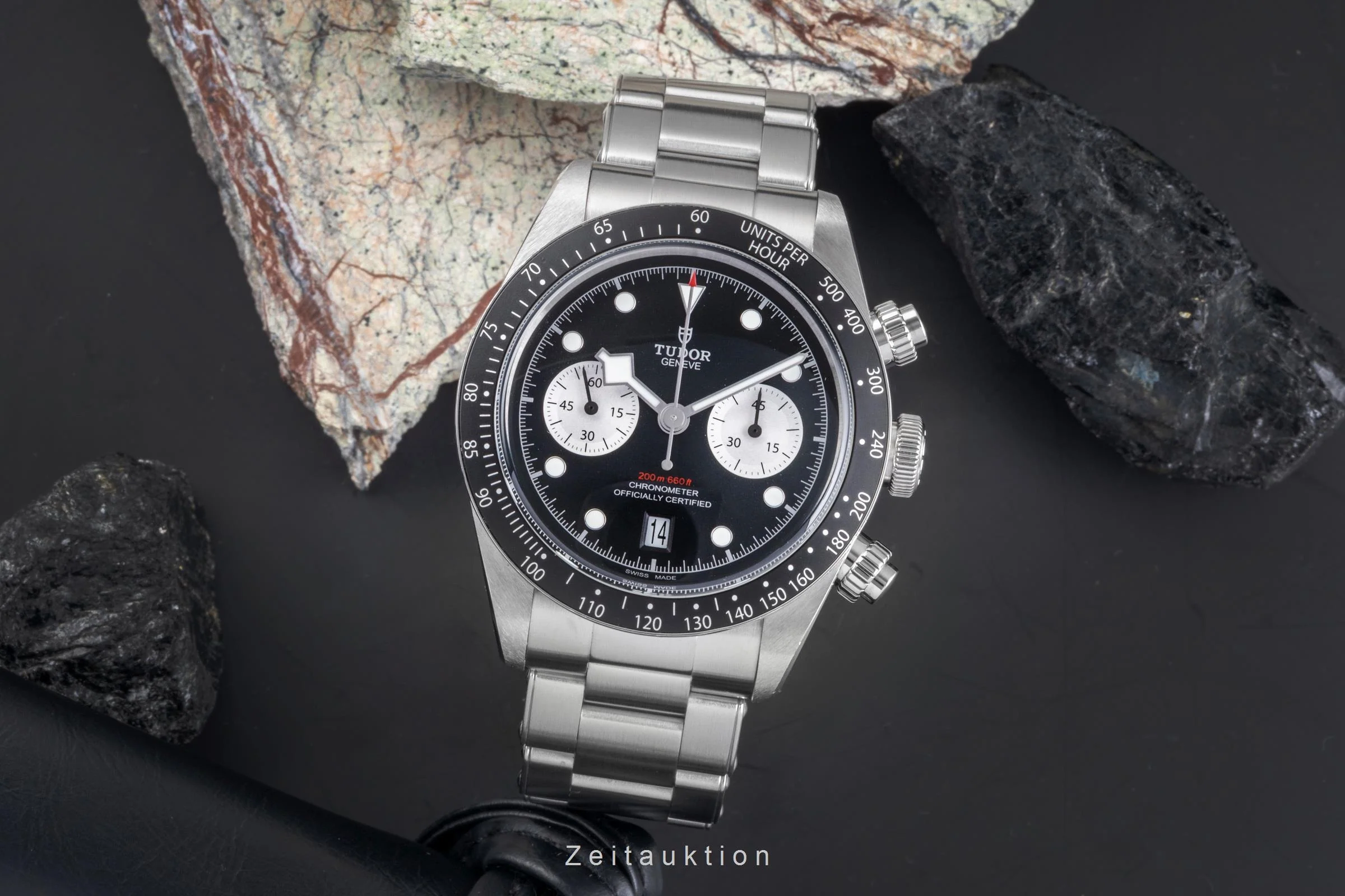 Tudor Black Bay chronograph steel automatic men's watch 79360N-0001 LP: 5760EUR  [2505220] - Image 4