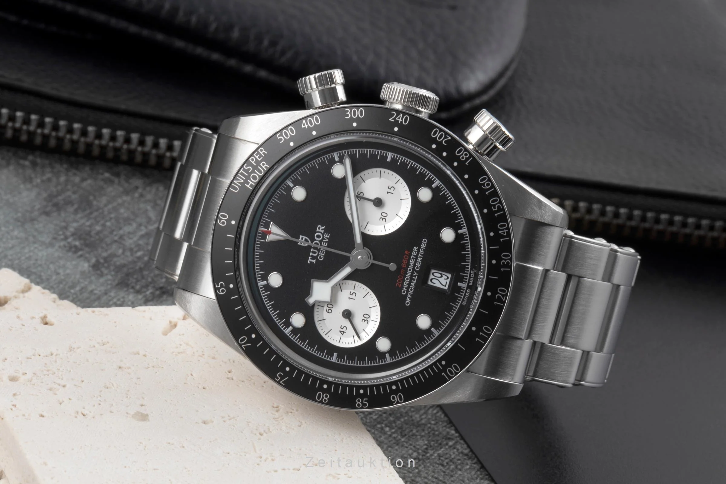 Tudor Black Bay chronograph steel automatic men's watch 79360N-0001 LP: 5760EUR  [2506554] - Image 3