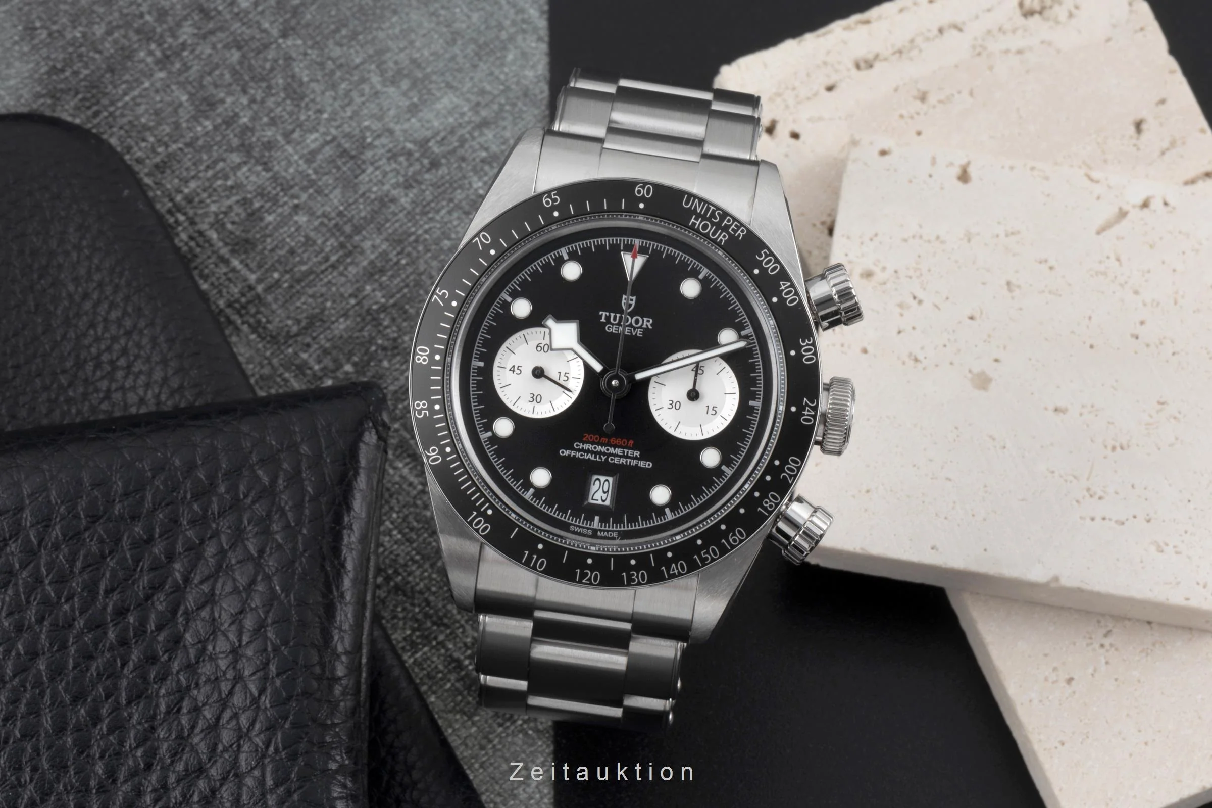 Tudor Black Bay chronograph steel automatic men's watch 79360N-0001 LP: 5760EUR  [2506554] - Image 4