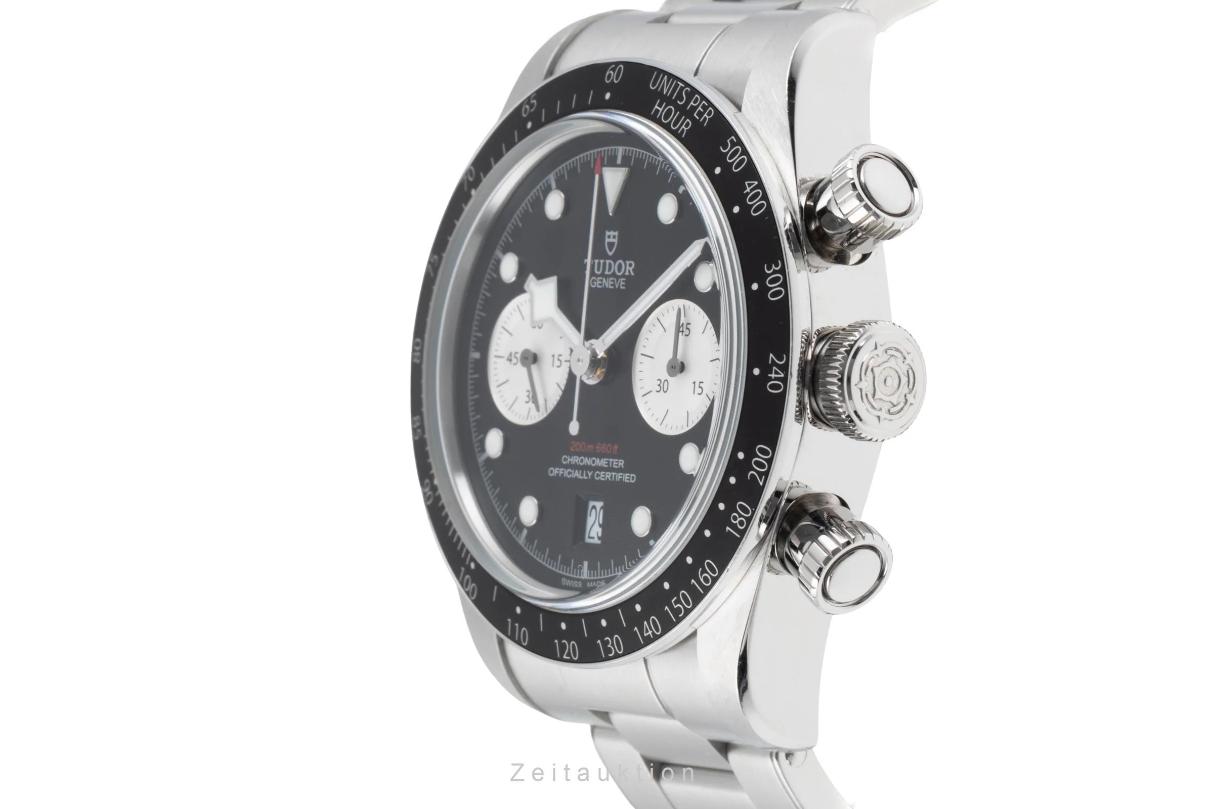 Tudor Black Bay chronograph steel automatic men's watch 79360N-0001 LP: 5760EUR  [2506554] - Image 7