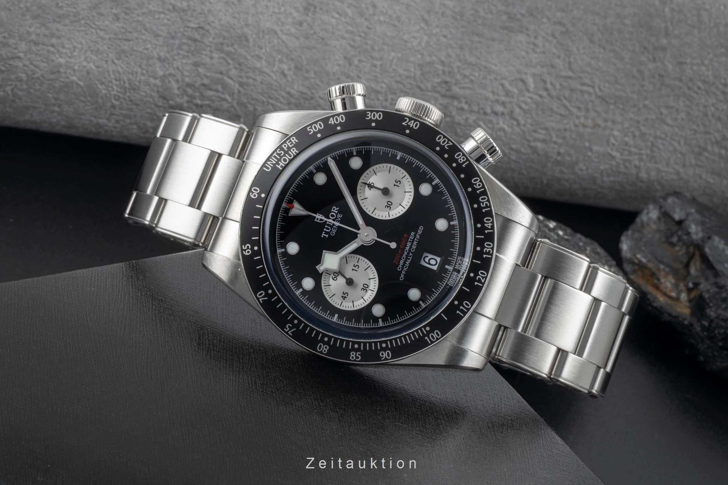 Tudor Black Bay chronograph steel automatic men's watch 79360N-0001 LP: 5760EUR  [2506713] - Image 3