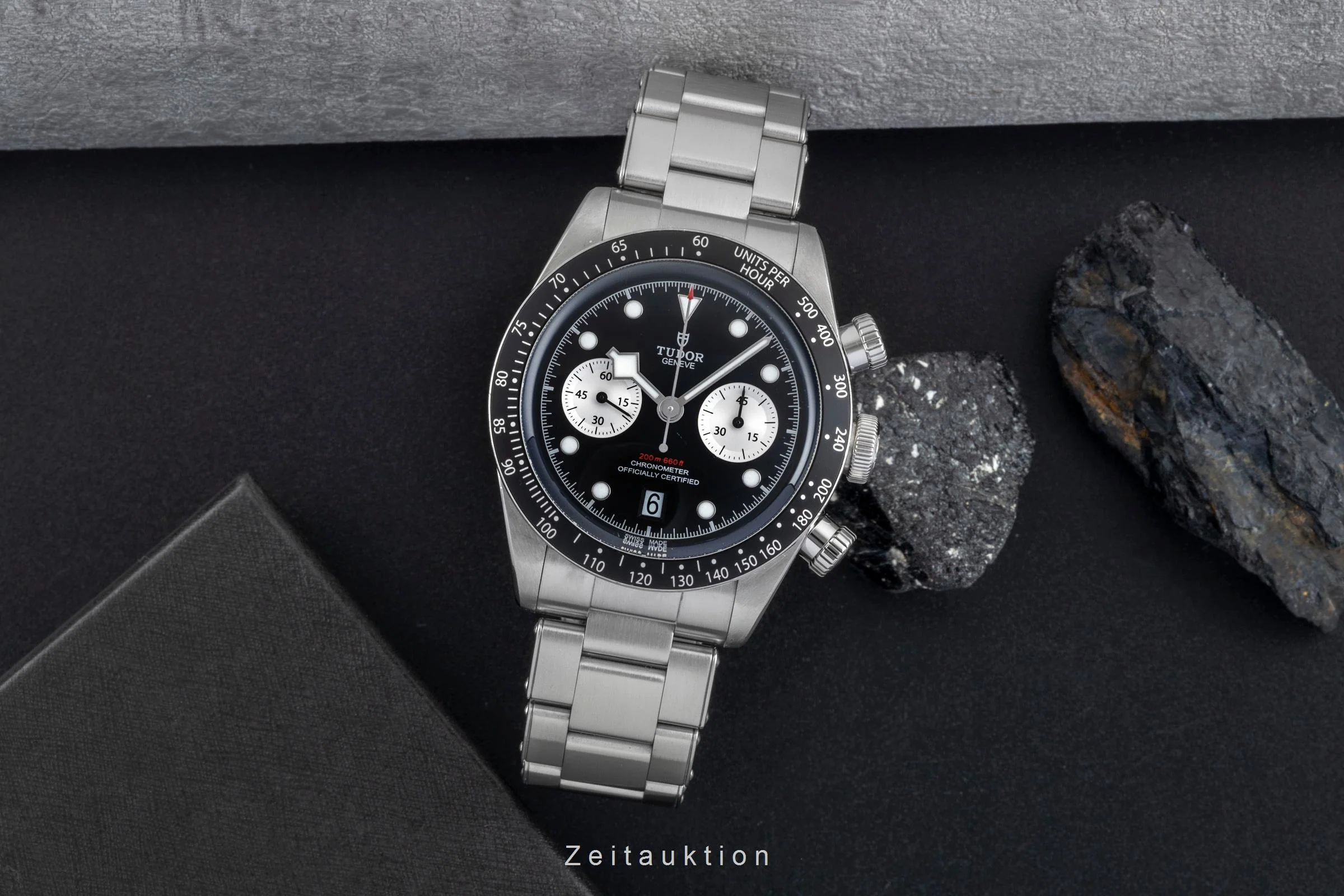 Tudor Black Bay chronograph steel automatic men's watch 79360N-0001 LP: 5760EUR  [2506713] - Image 4
